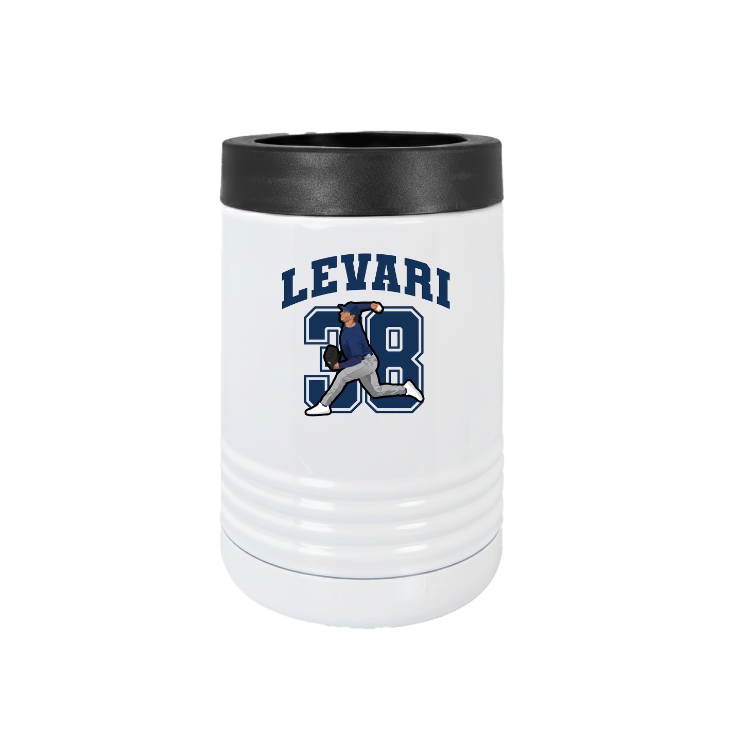 Beverage Holder — Number in White