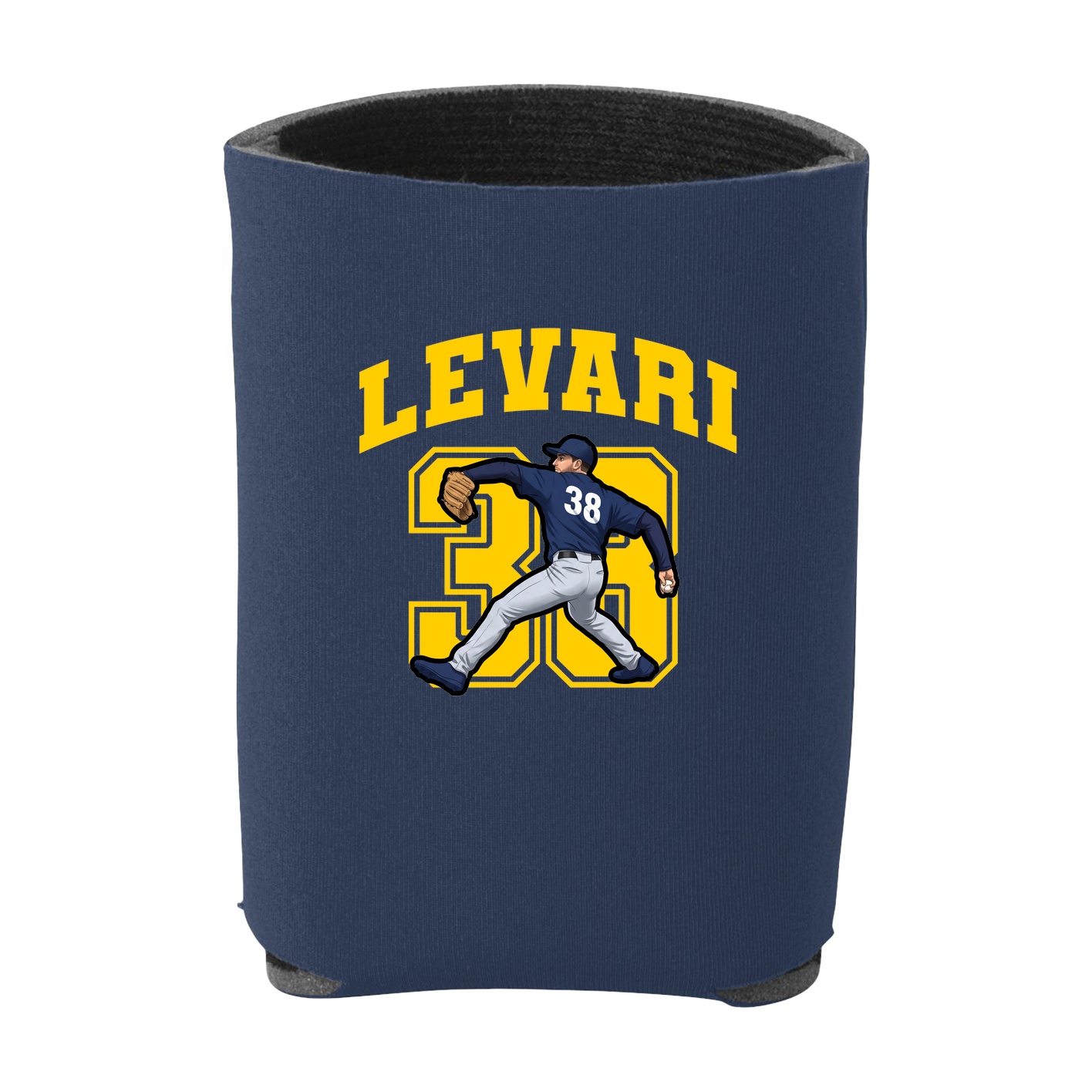Can Holder — Number in Navy