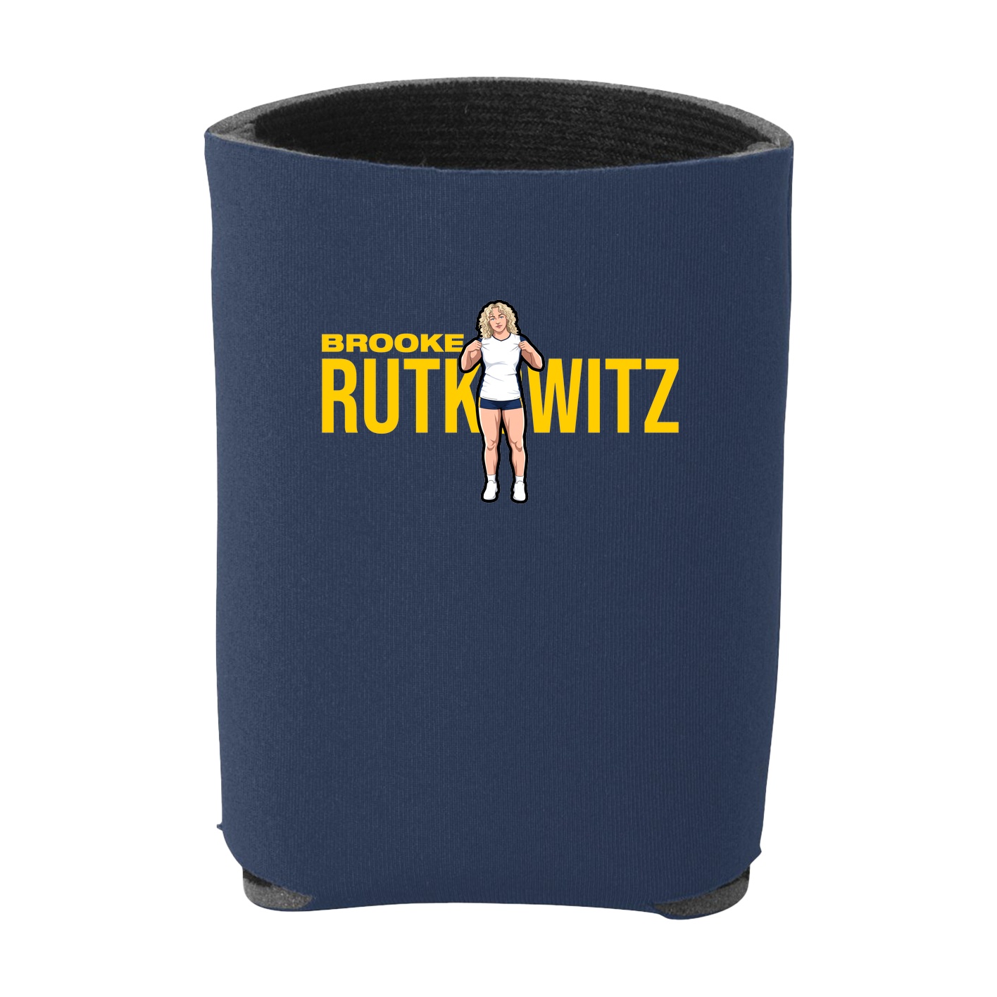 Can Holder — Player Name in Navy