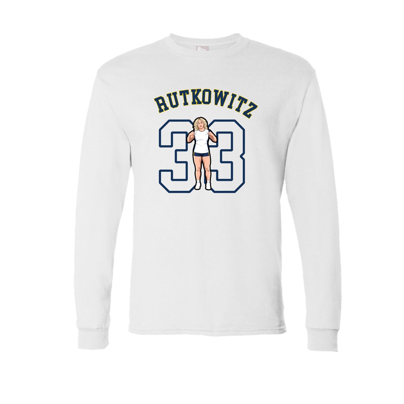 Long Sleeve Tee — Shirsey Arch in White