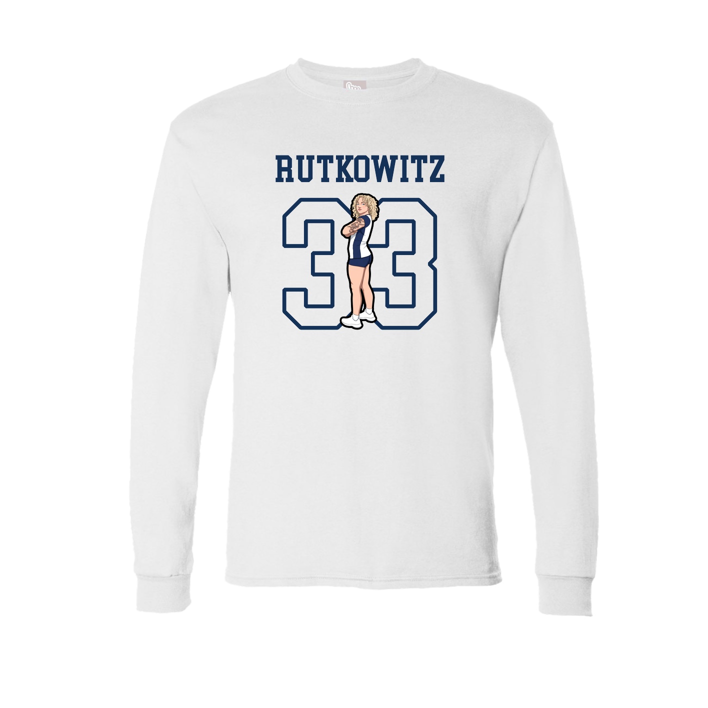 Long Sleeve Tee — Shirsey in White