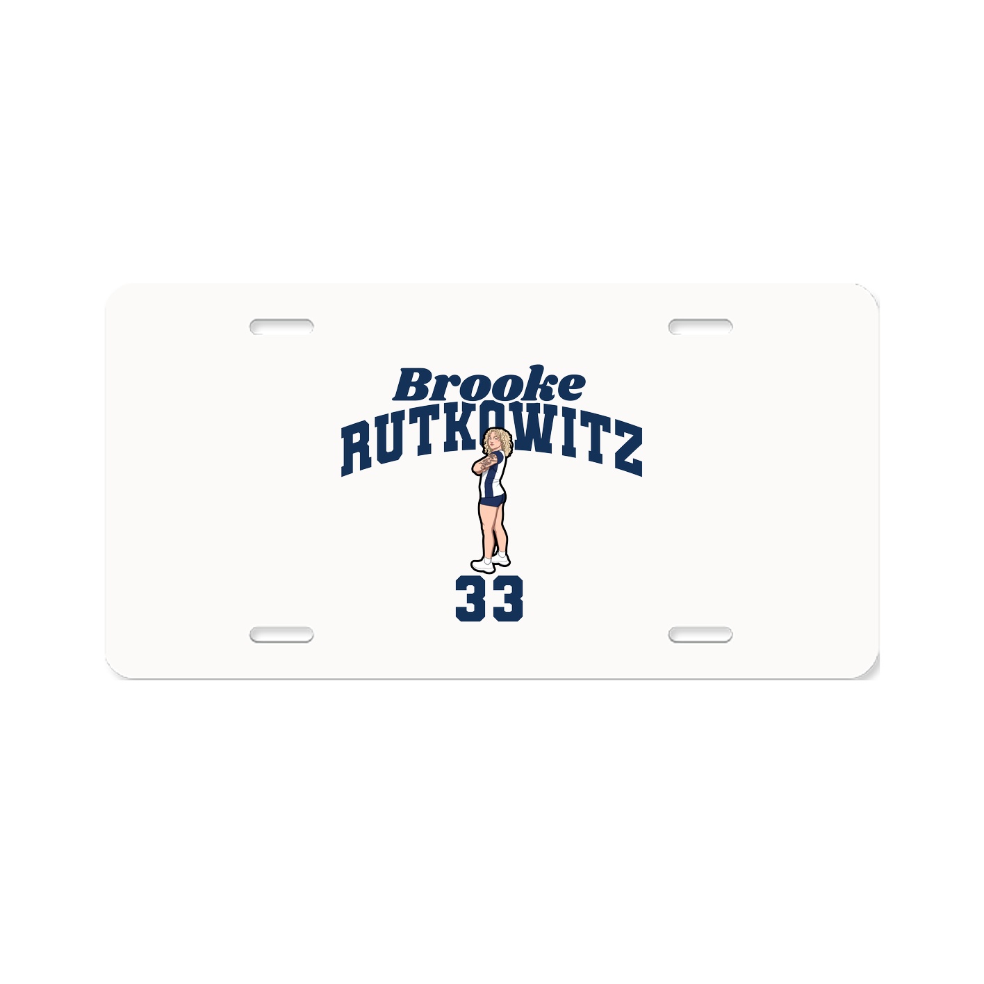 License Plate — Signature Arch in Classic