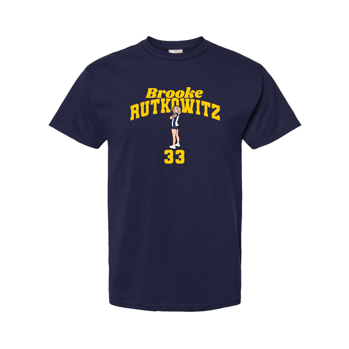 Youth Tee — Signature Arch in Navy