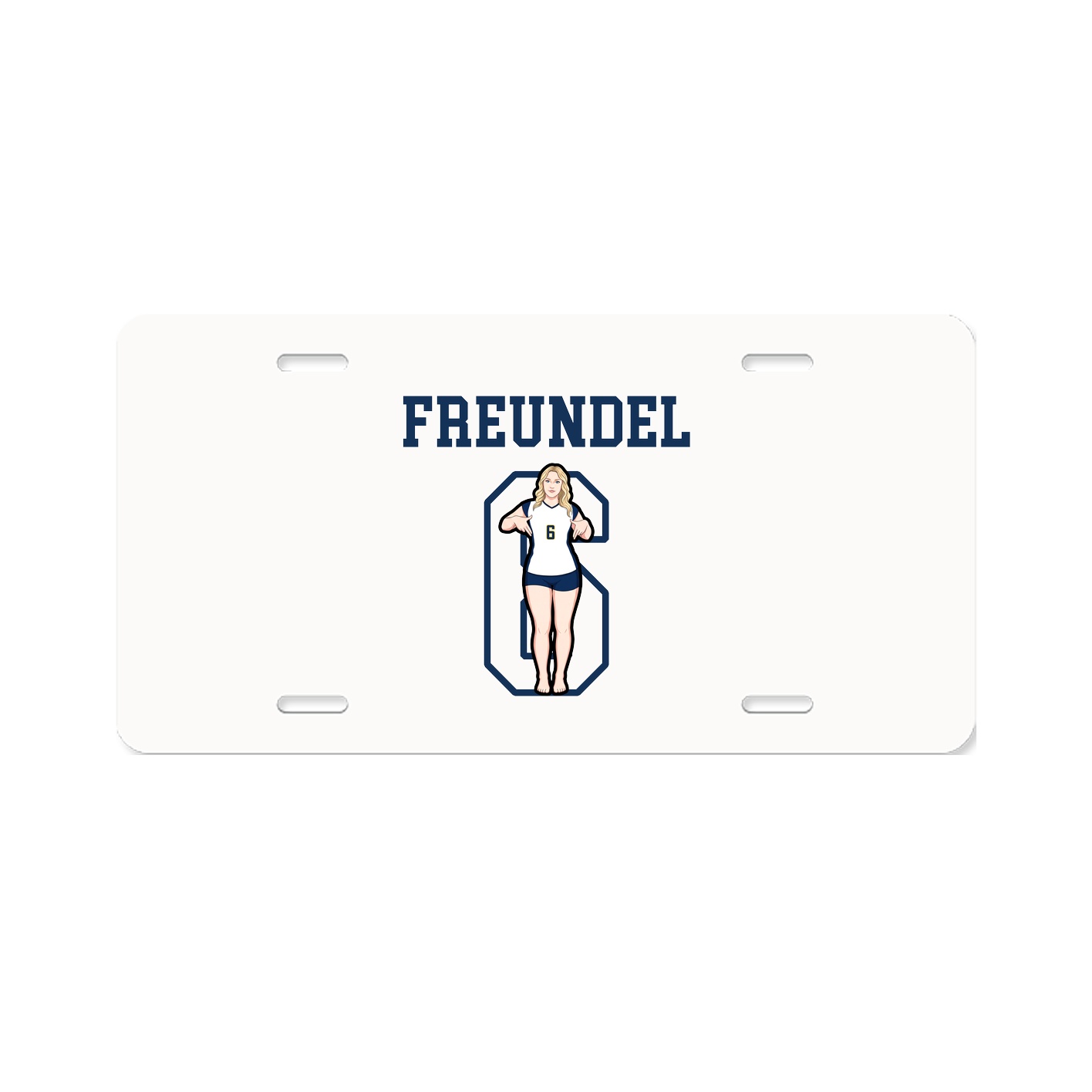 License Plate — Shirsey in Classic
