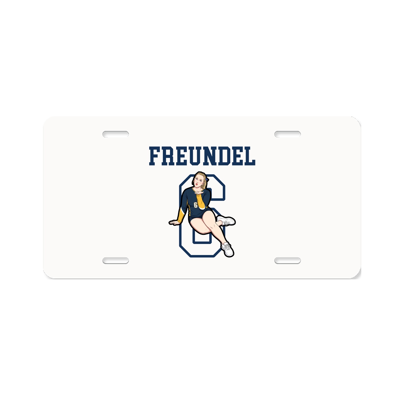 License Plate — Shirsey in Classic