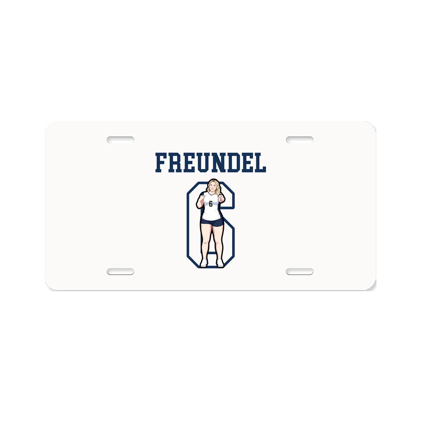 License Plate — Shirsey in Classic