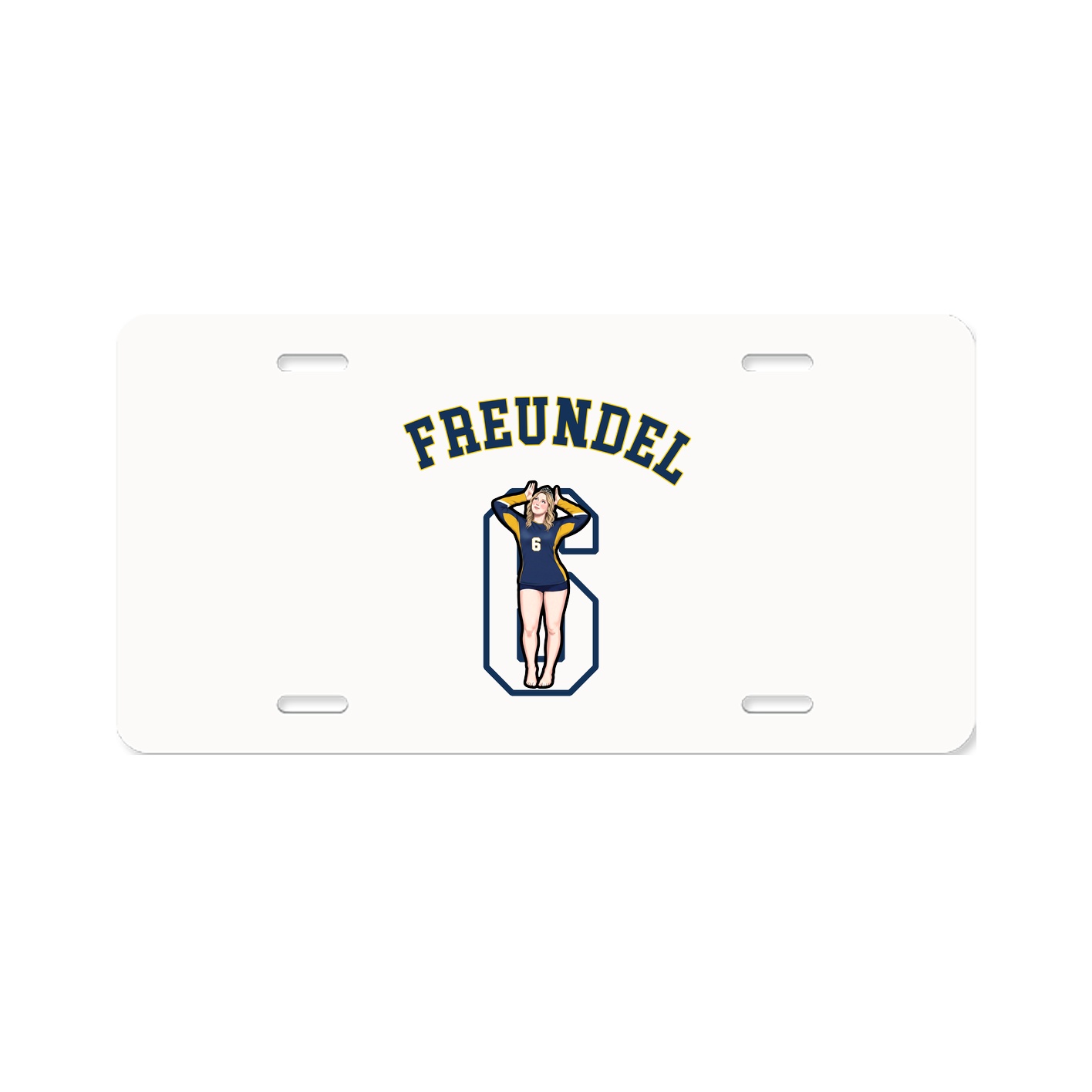 License Plate — Shirsey Arch in Classic