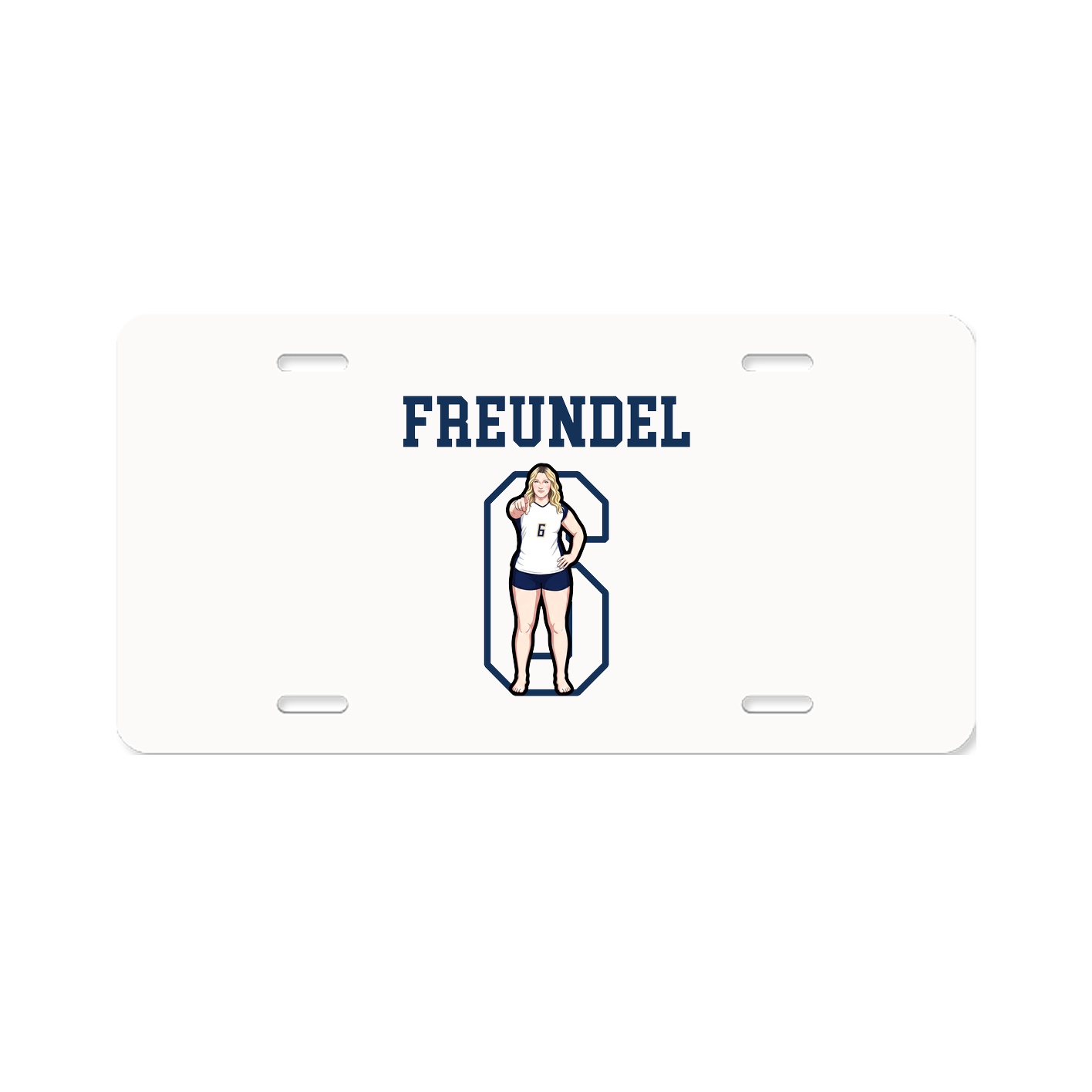 License Plate — Shirsey in Classic