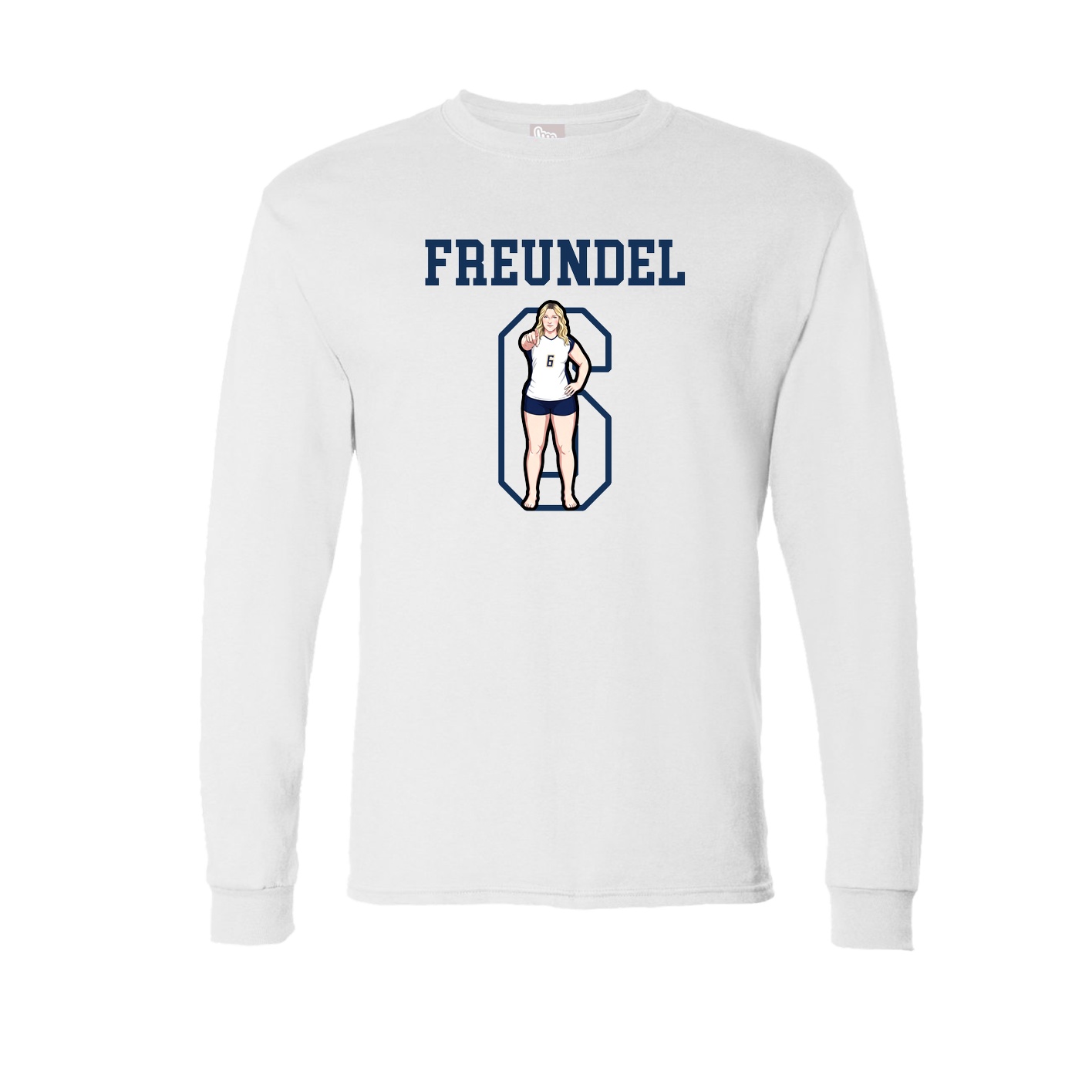 Long Sleeve Tee — Shirsey in White