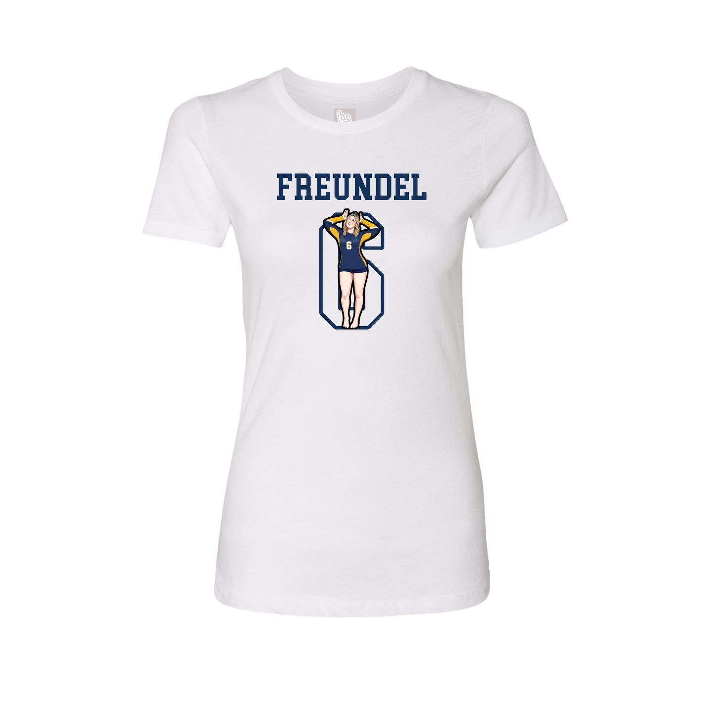 Fitted Women's Tee — Shirsey in White
