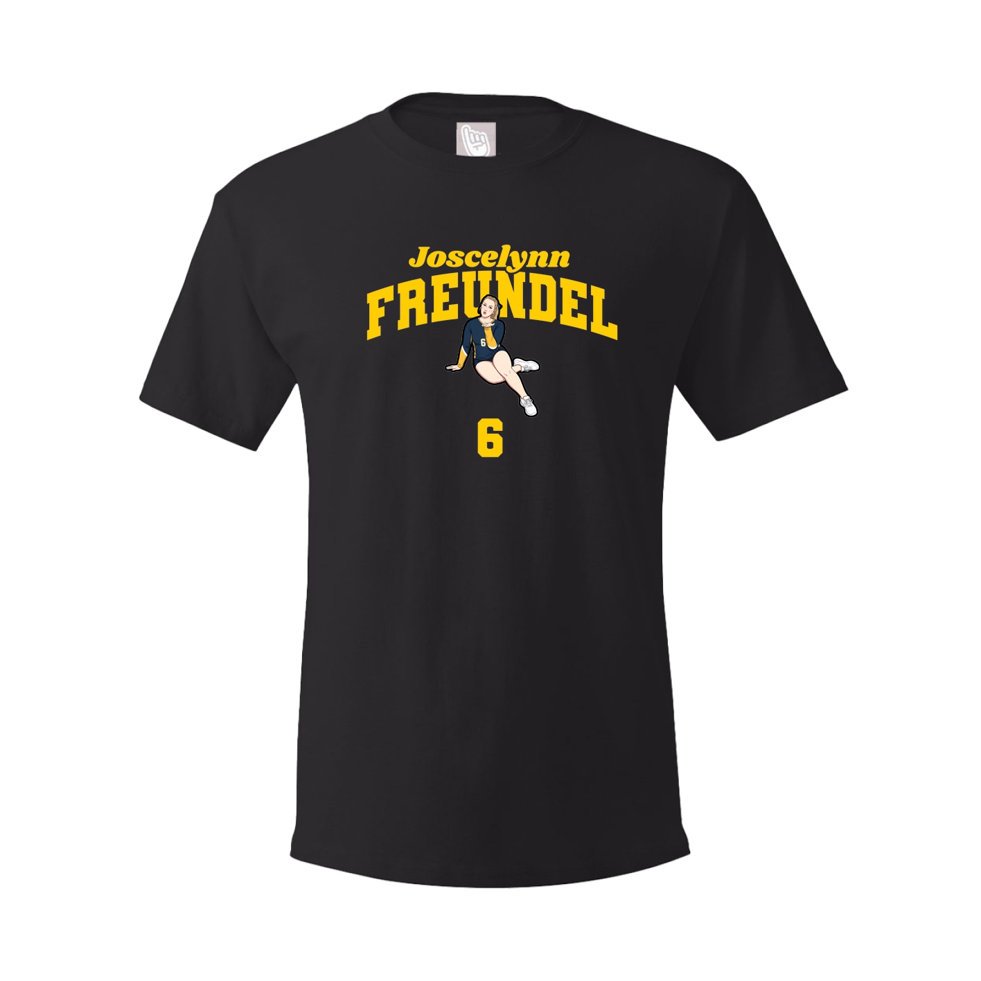 Youth Tee — Signature Arch in Black