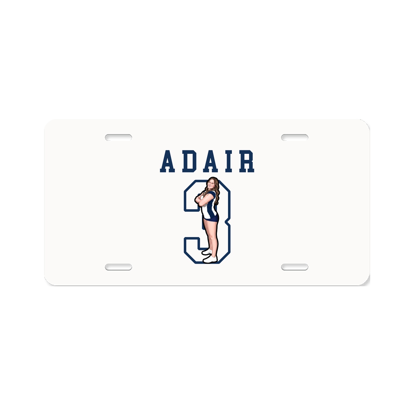License Plate — Shirsey in Classic