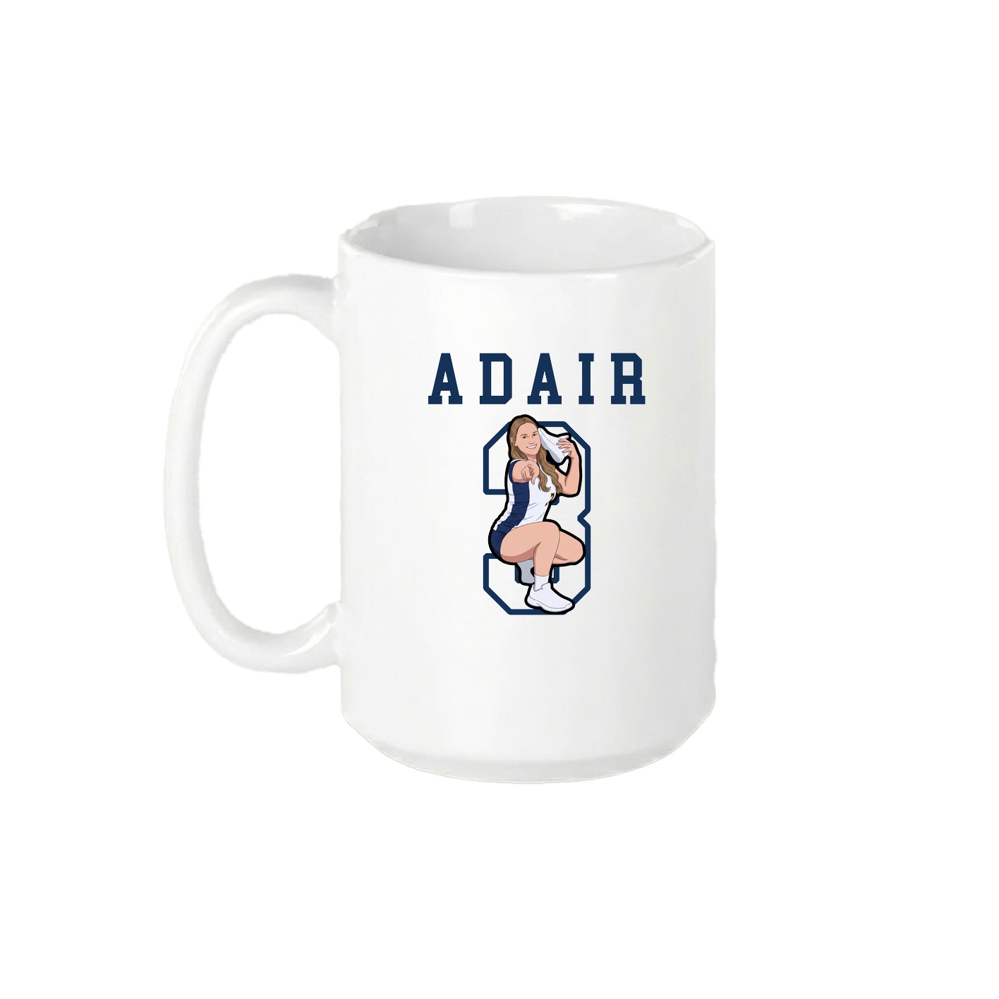 15oz Coffee Mug — Shirsey in White