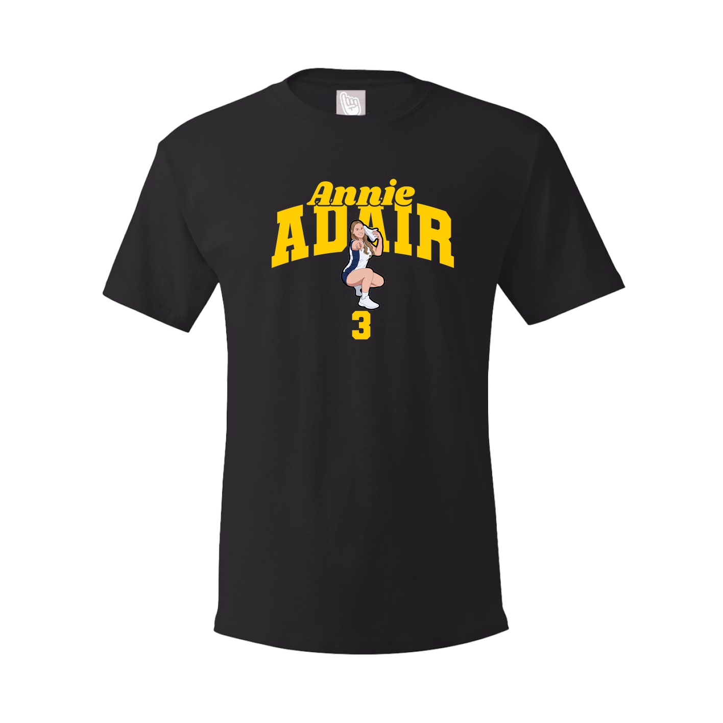 Tee — Signature Arch in Black