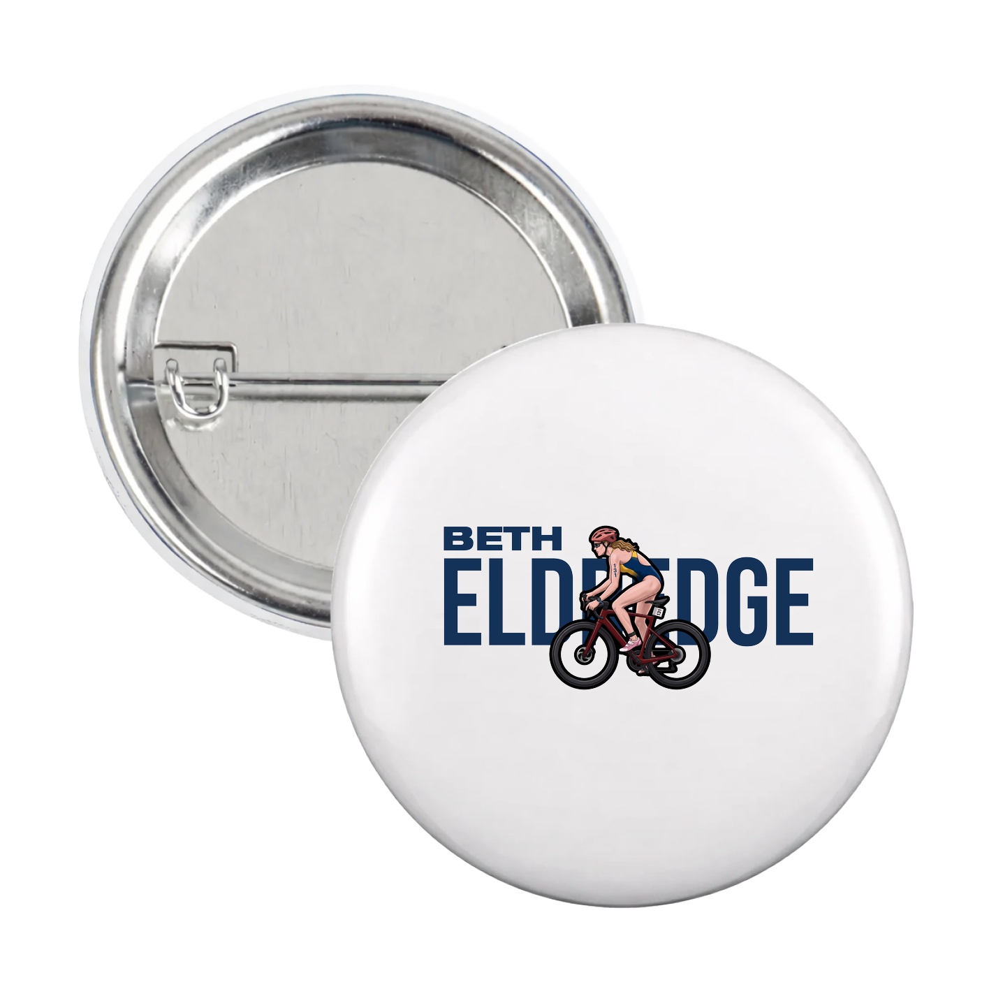 Game Day Button — Player Name in White