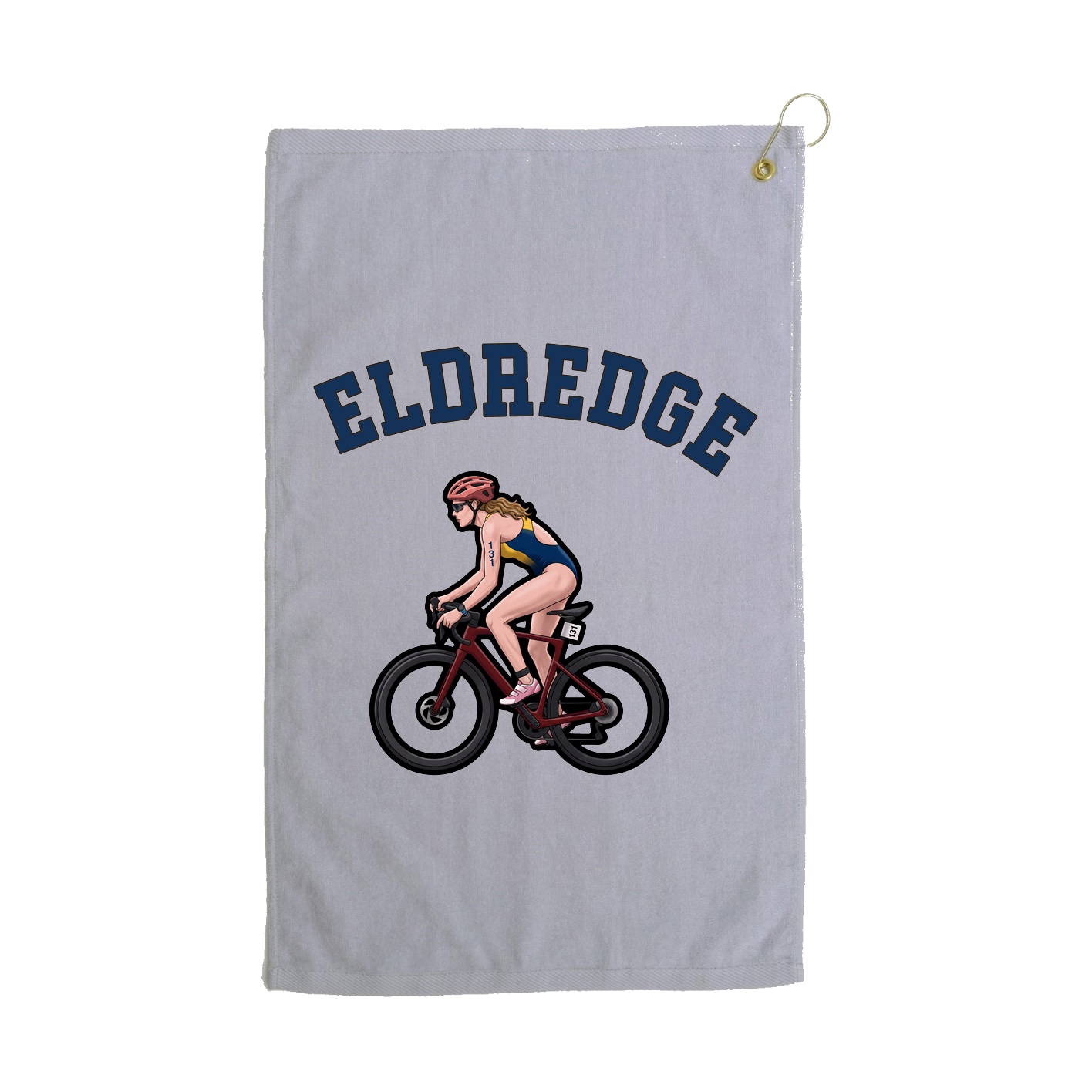 Golf Towel — Shirsey Arch in Grey