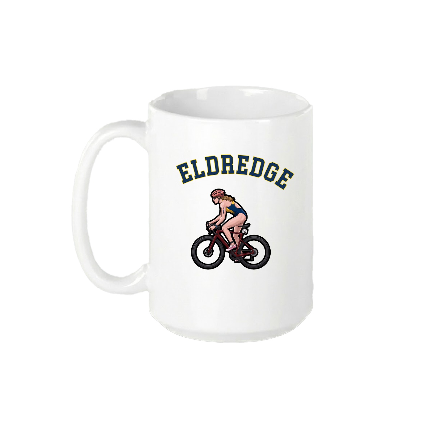 15oz Coffee Mug — Shirsey Arch in White