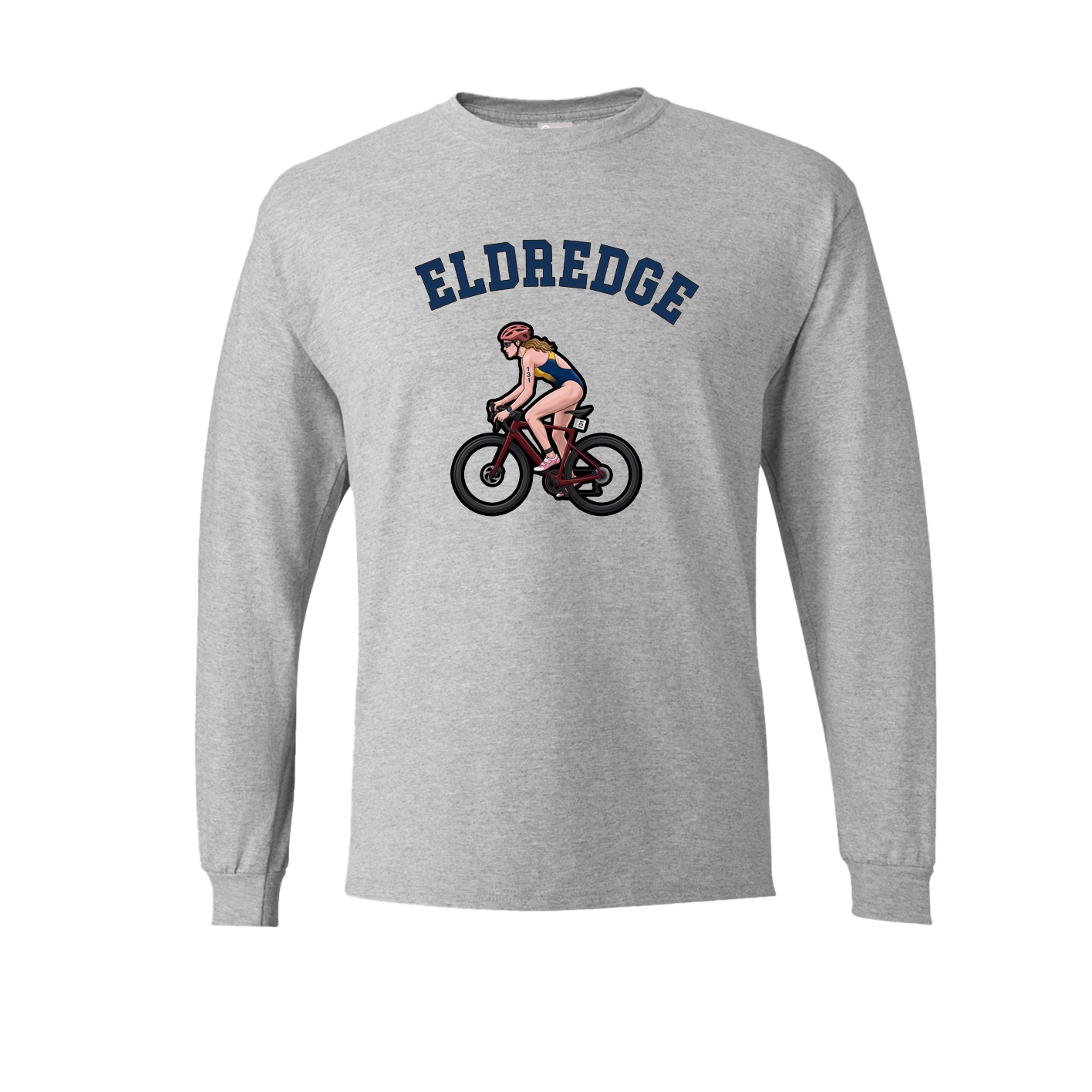 Long Sleeve Tee — Shirsey Arch in Grey
