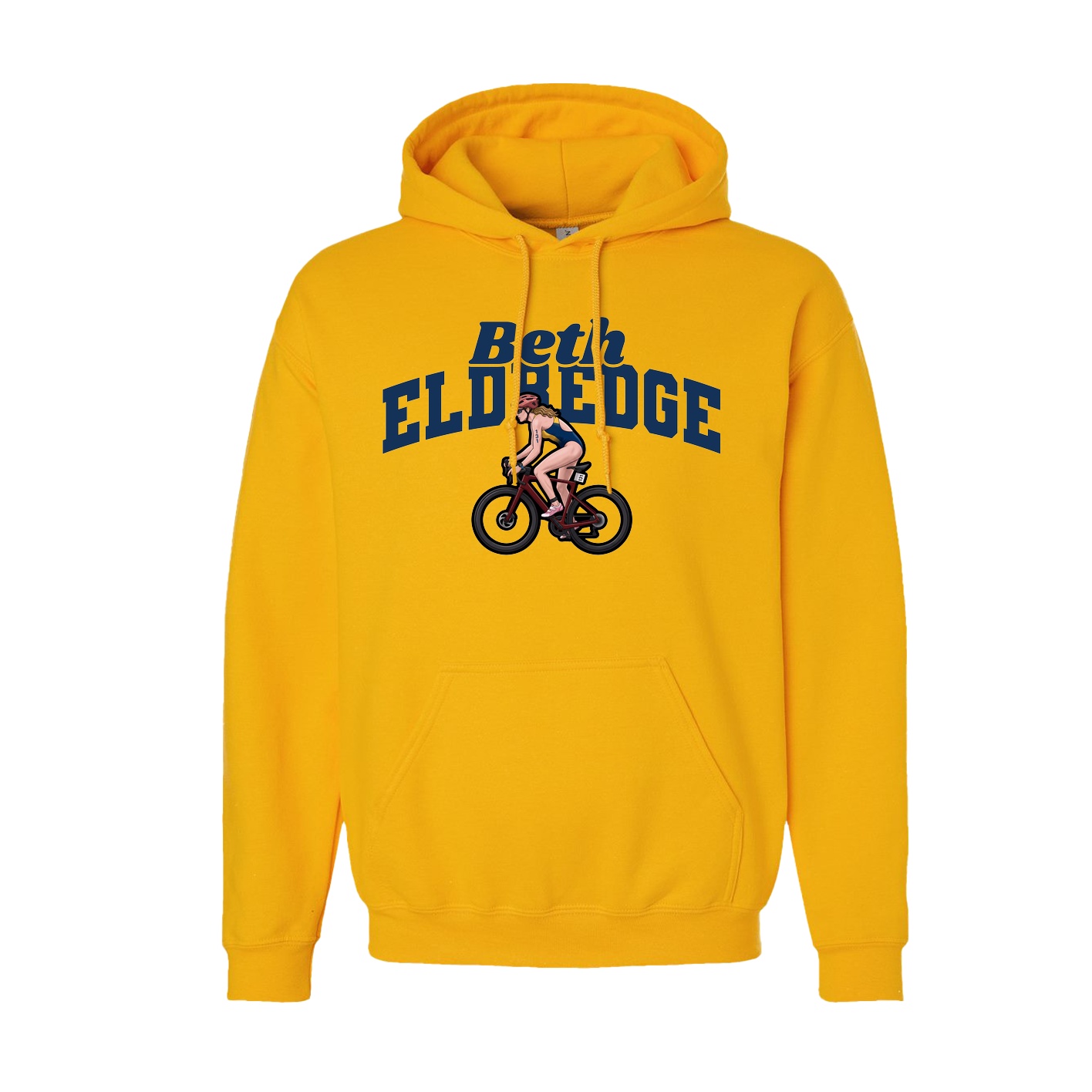 Hoodie — Signature Arch in Gold