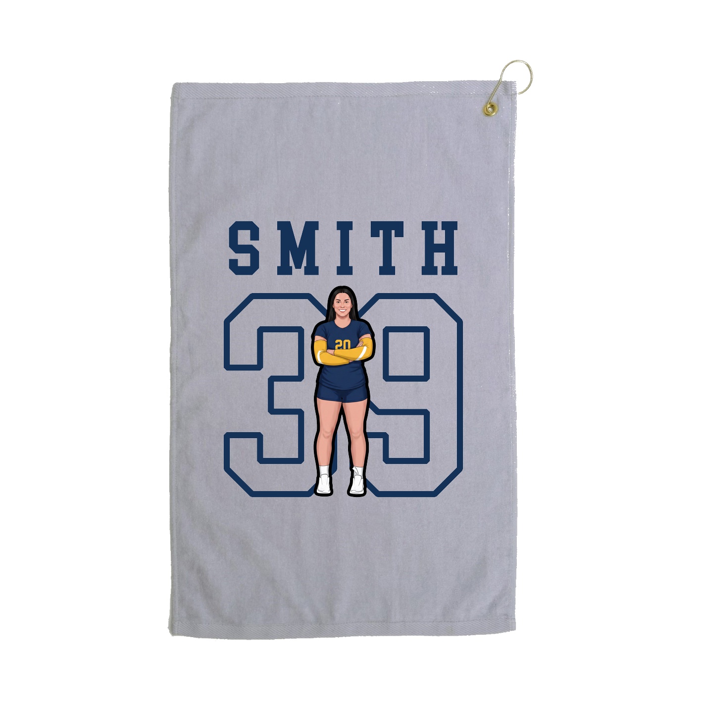 Golf Towel — Shirsey in Grey