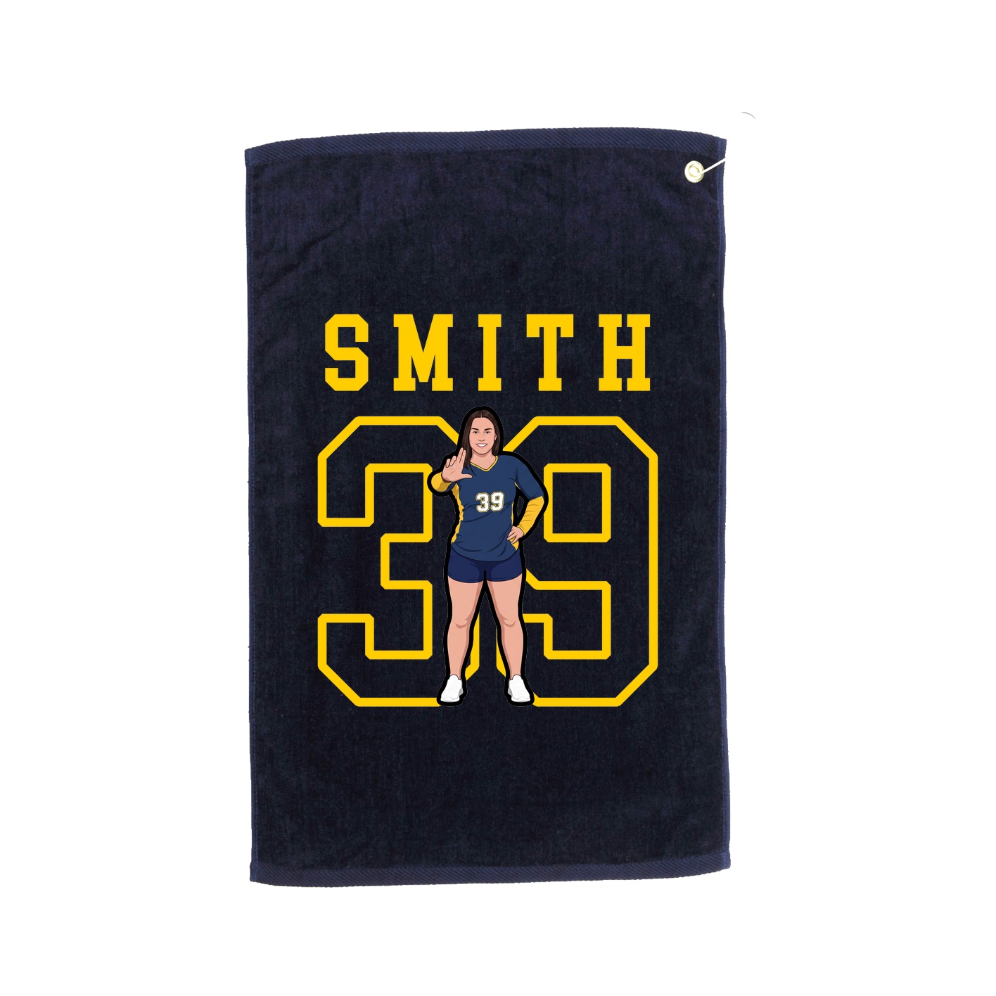 Golf Towel — Shirsey in Navy