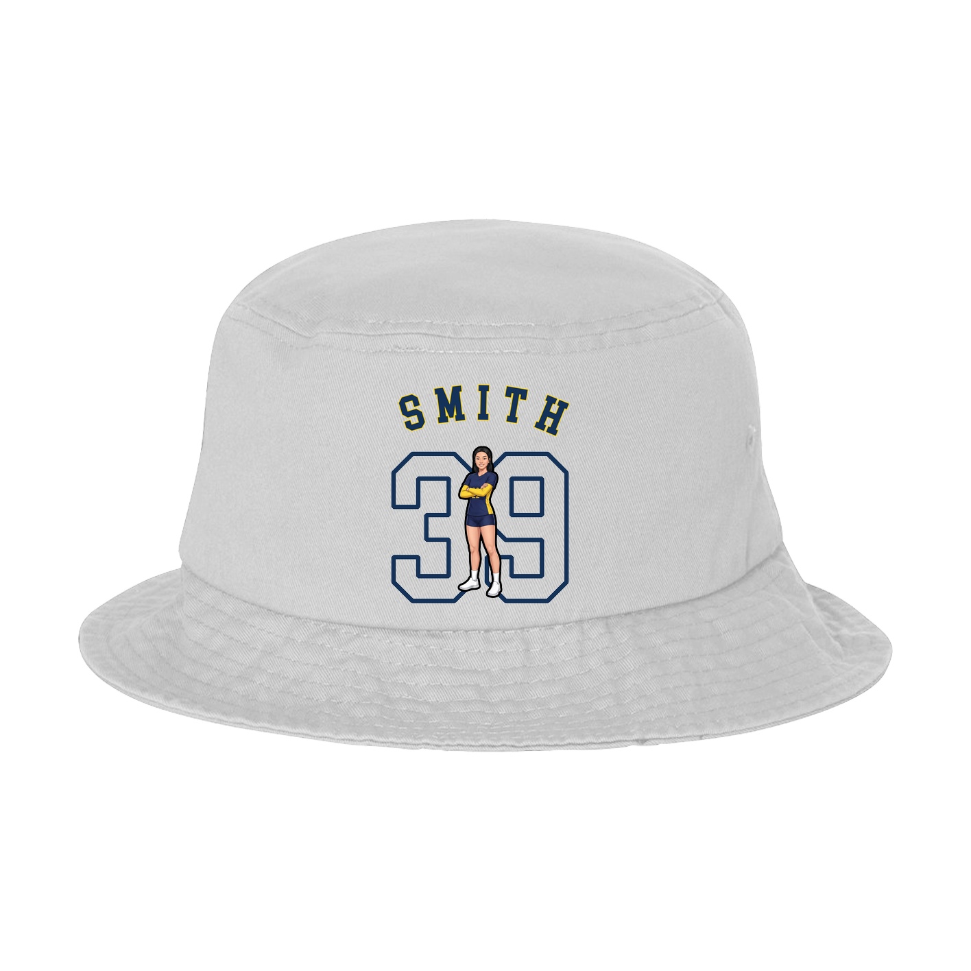 Bucket Cap — Shirsey Arch in White