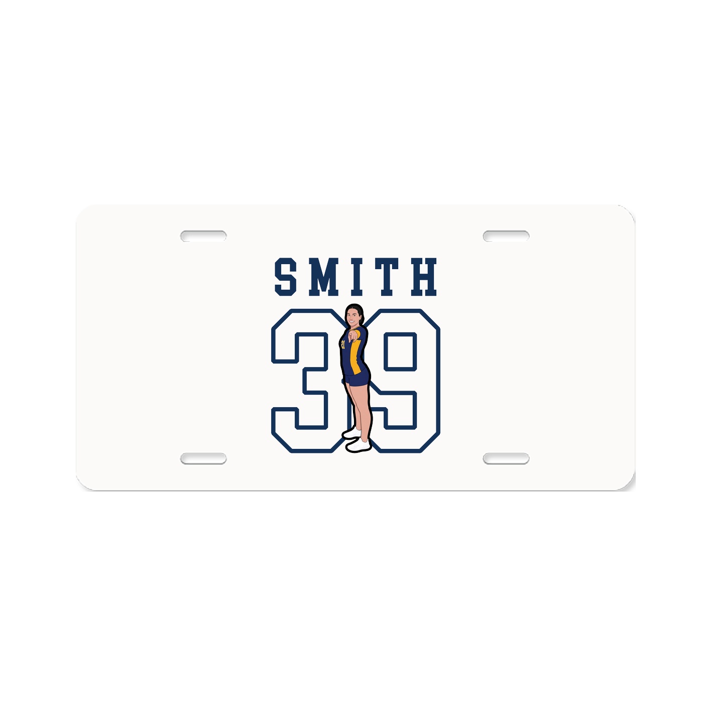 License Plate — Shirsey in Classic
