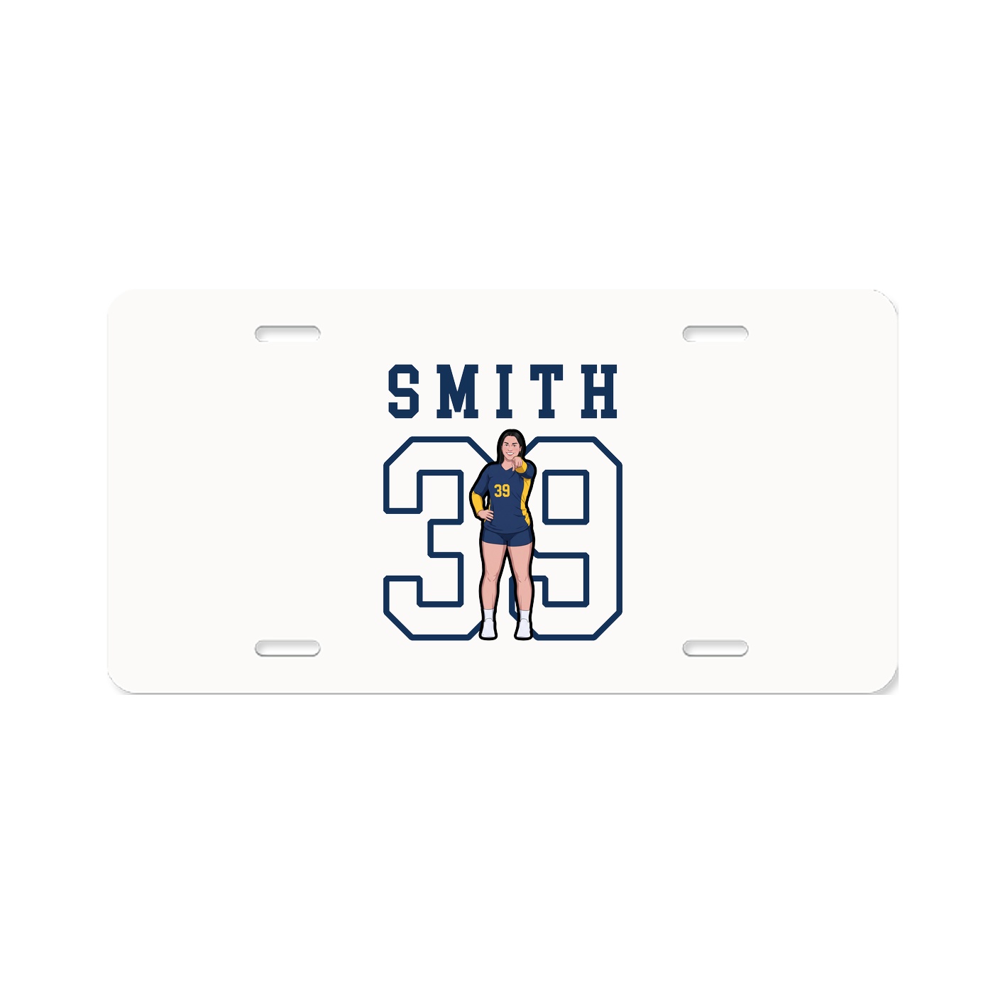 License Plate — Shirsey in Classic