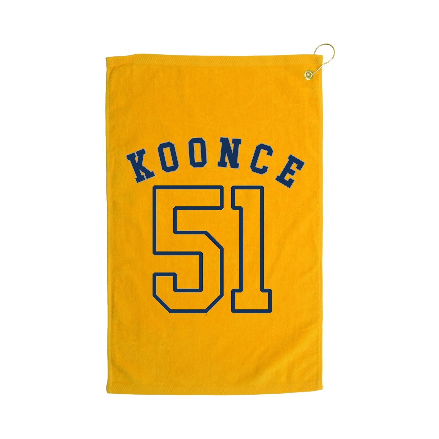 Golf Towel — Shirsey Arch in Gold