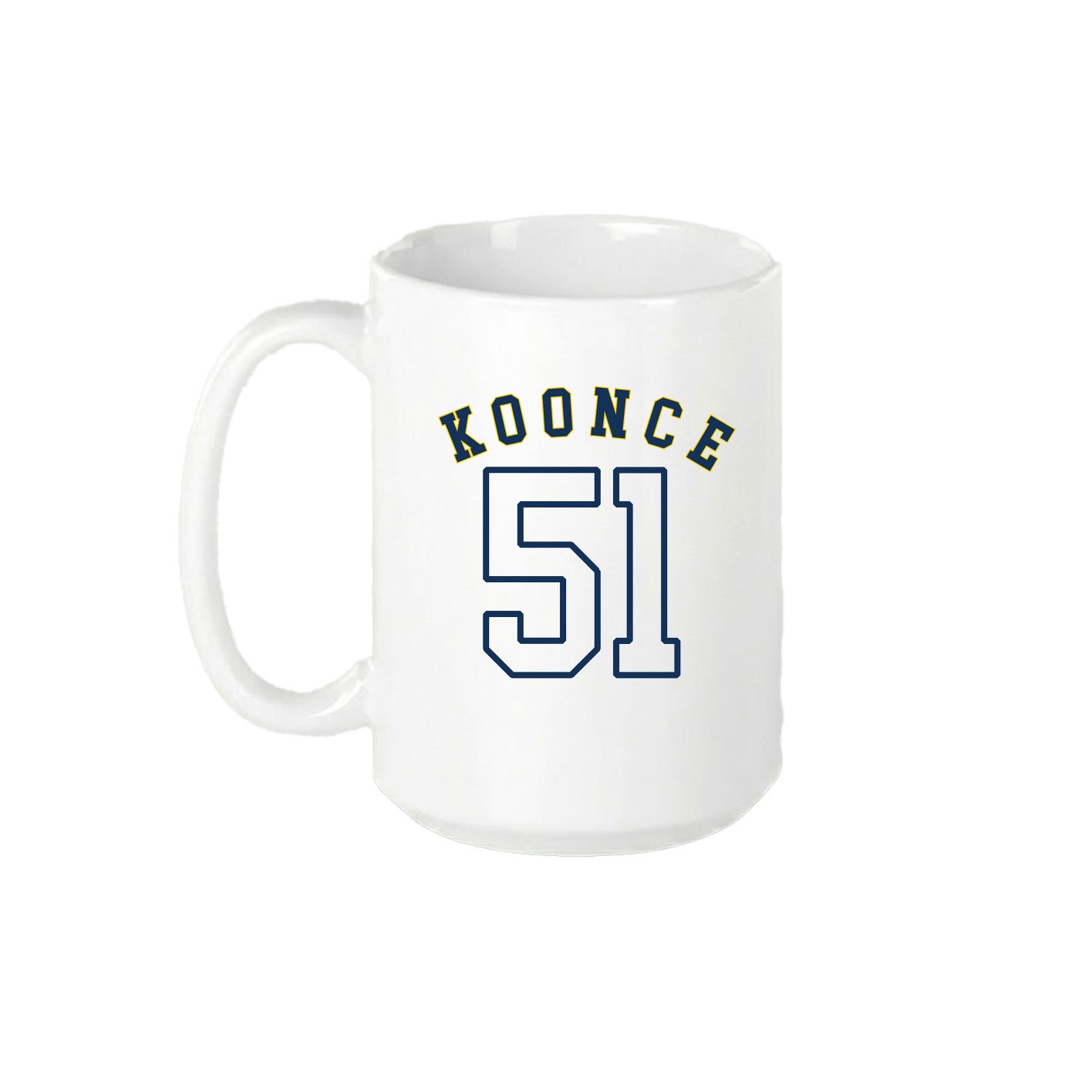 15oz Coffee Mug — Shirsey Arch in White