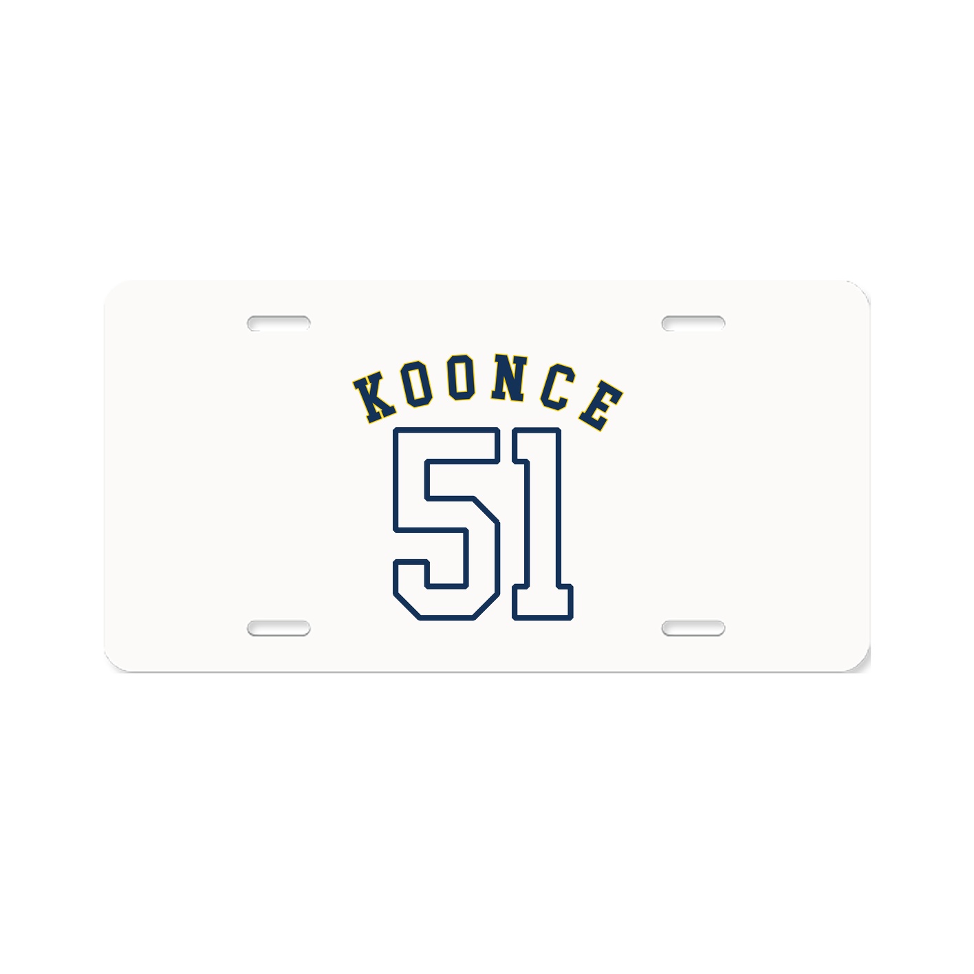 License Plate — Shirsey Arch in Classic