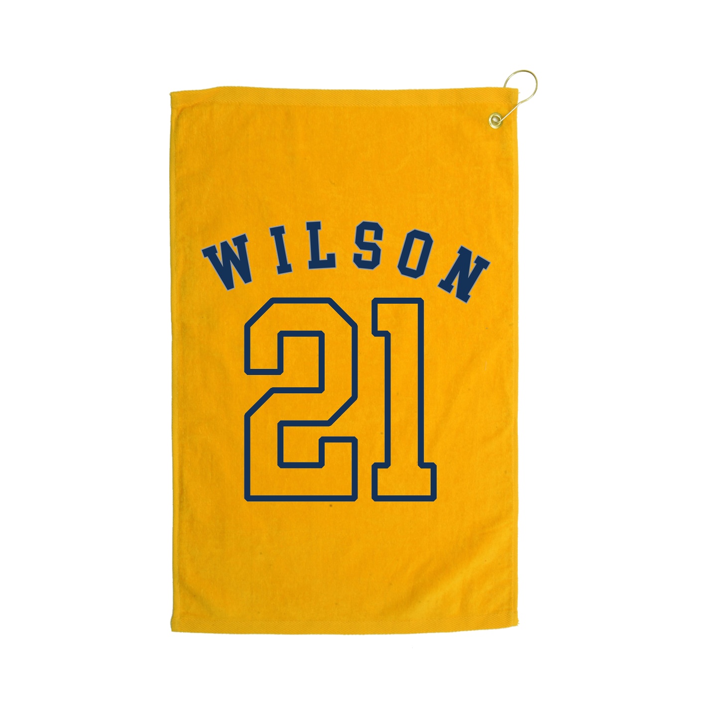 Golf Towel — Shirsey Arch in Gold