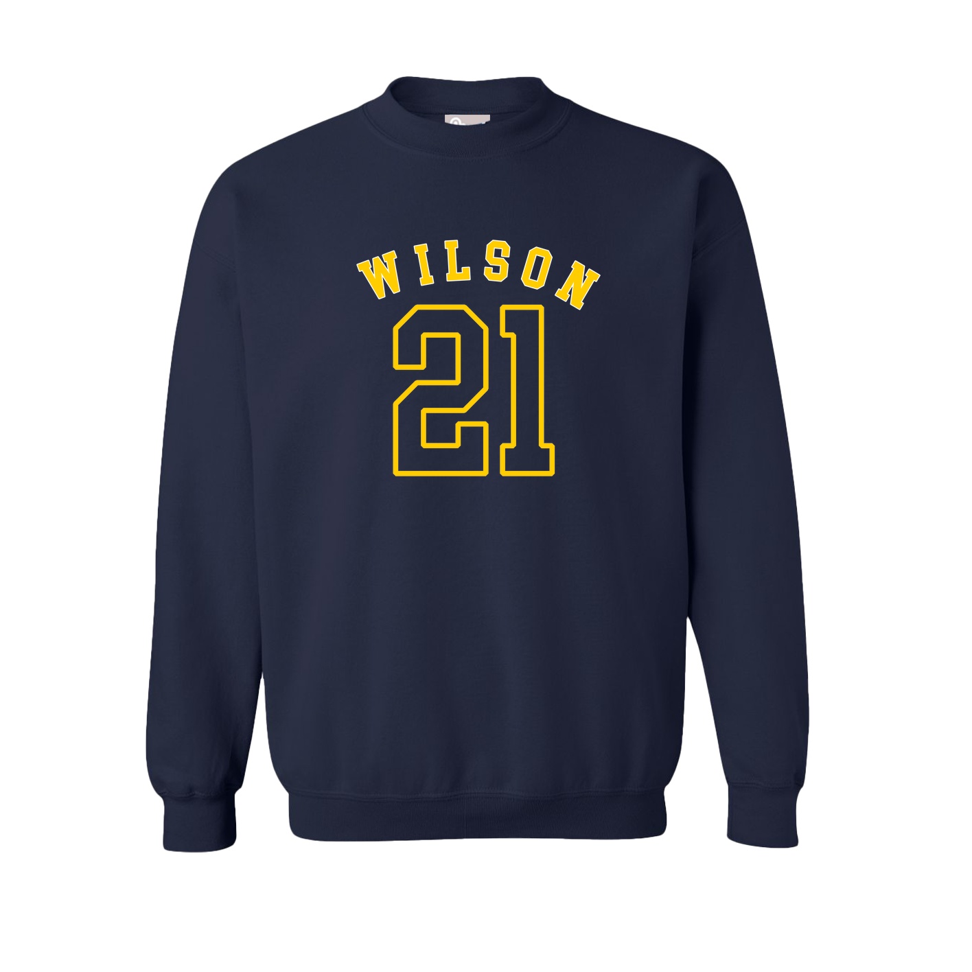 Fleece Crew — Shirsey Arch in Navy