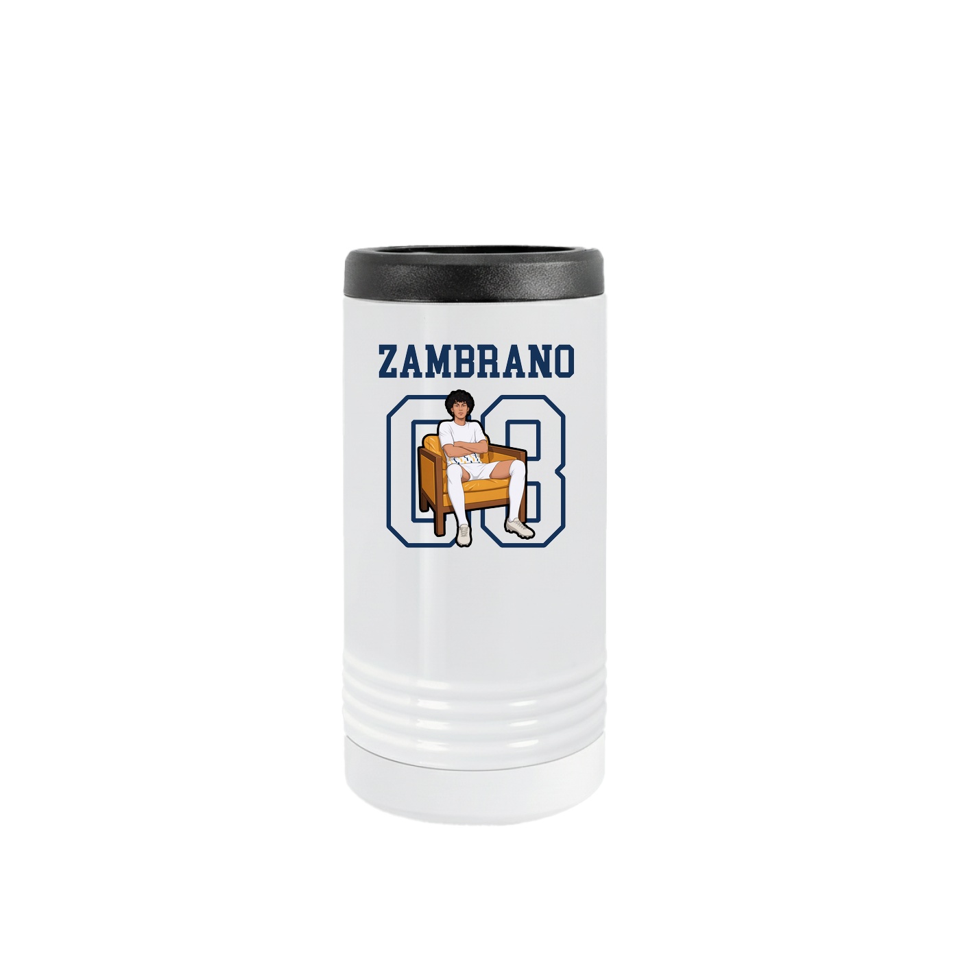 Slim Beverage Holder — Shirsey in White
