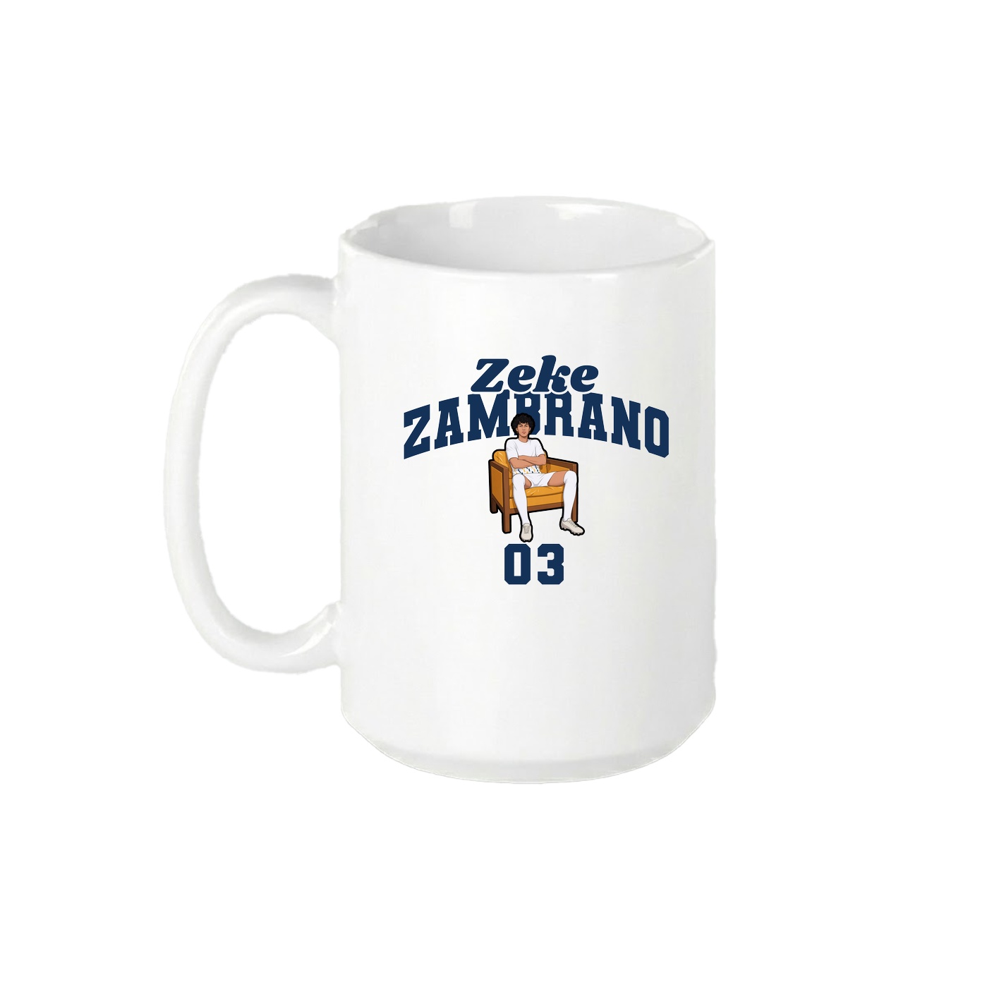 15oz Coffee Mug — Signature Arch in White