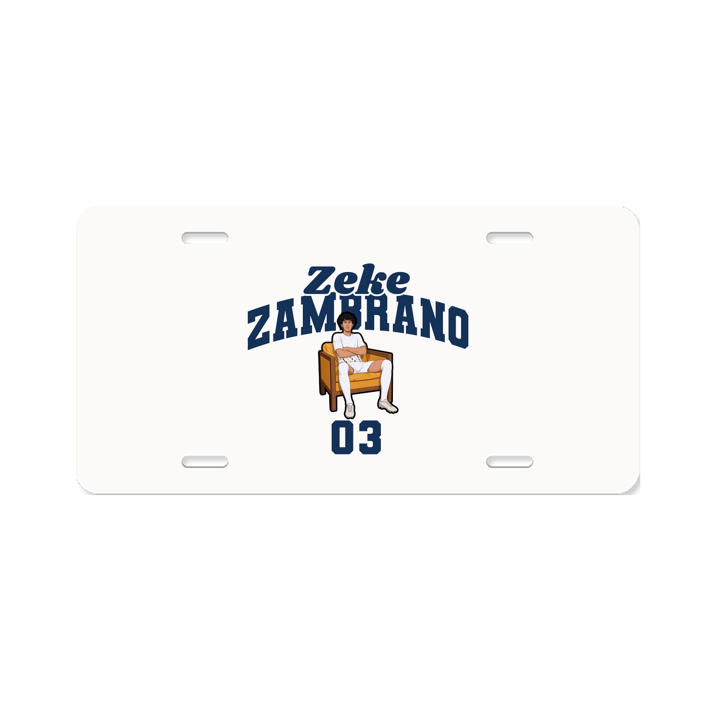 License Plate — Signature Arch in Classic