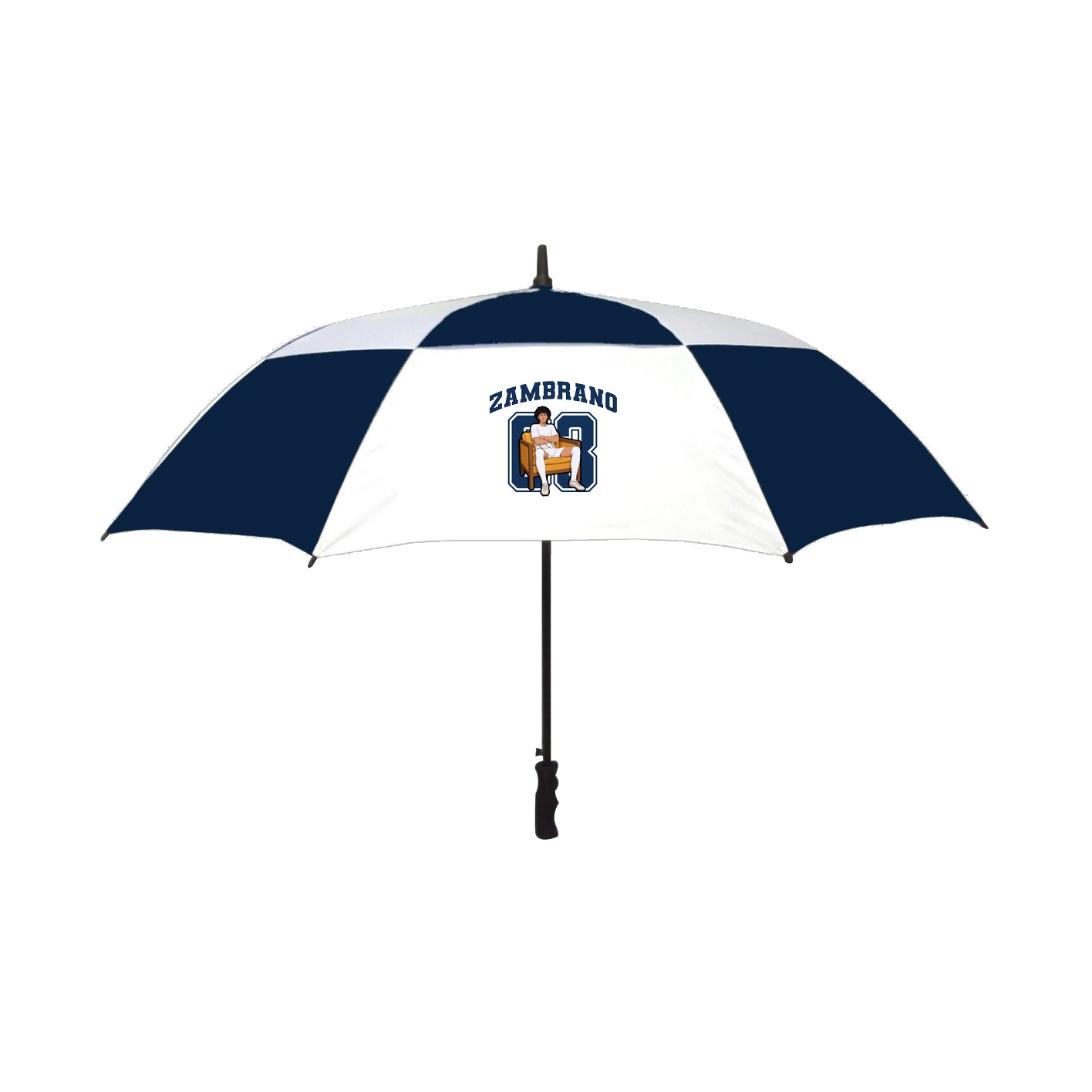 Golf Umbrella — Number in Navy