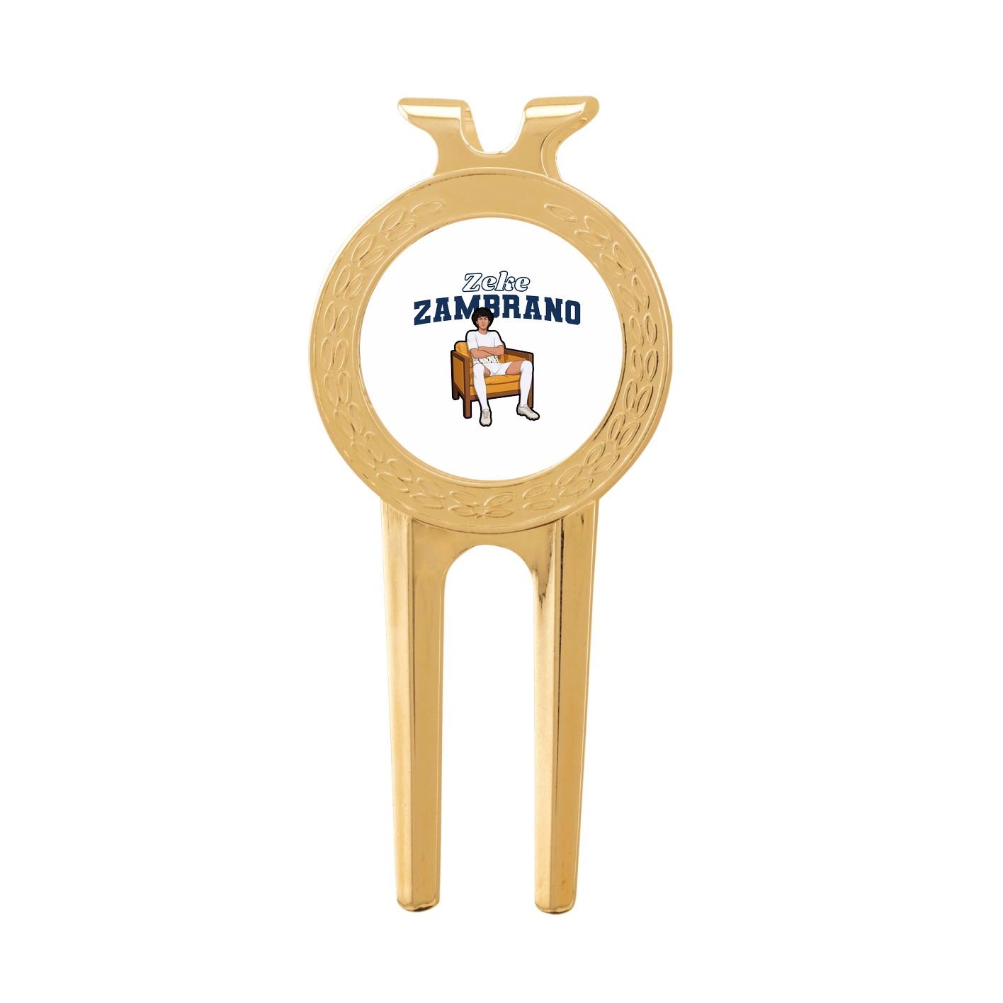 Divot Tool with Ball Marker — Name Arch in Classic