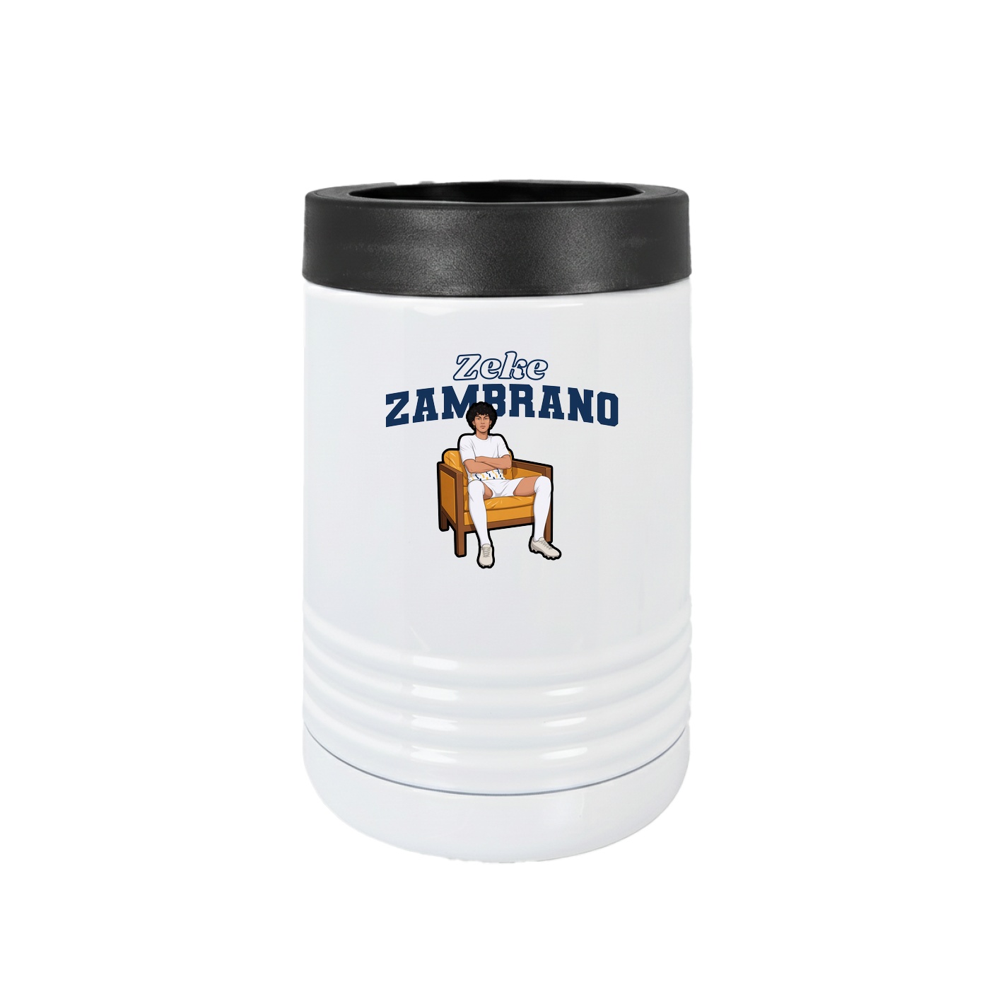 Beverage Holder — Name Arch in White