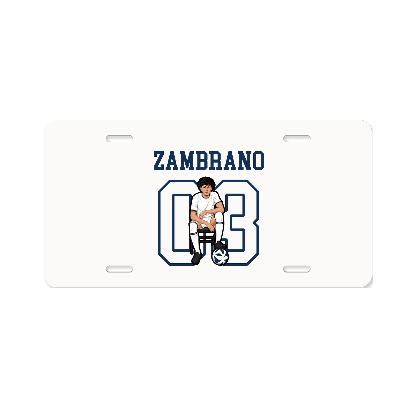 License Plate — Shirsey in Classic