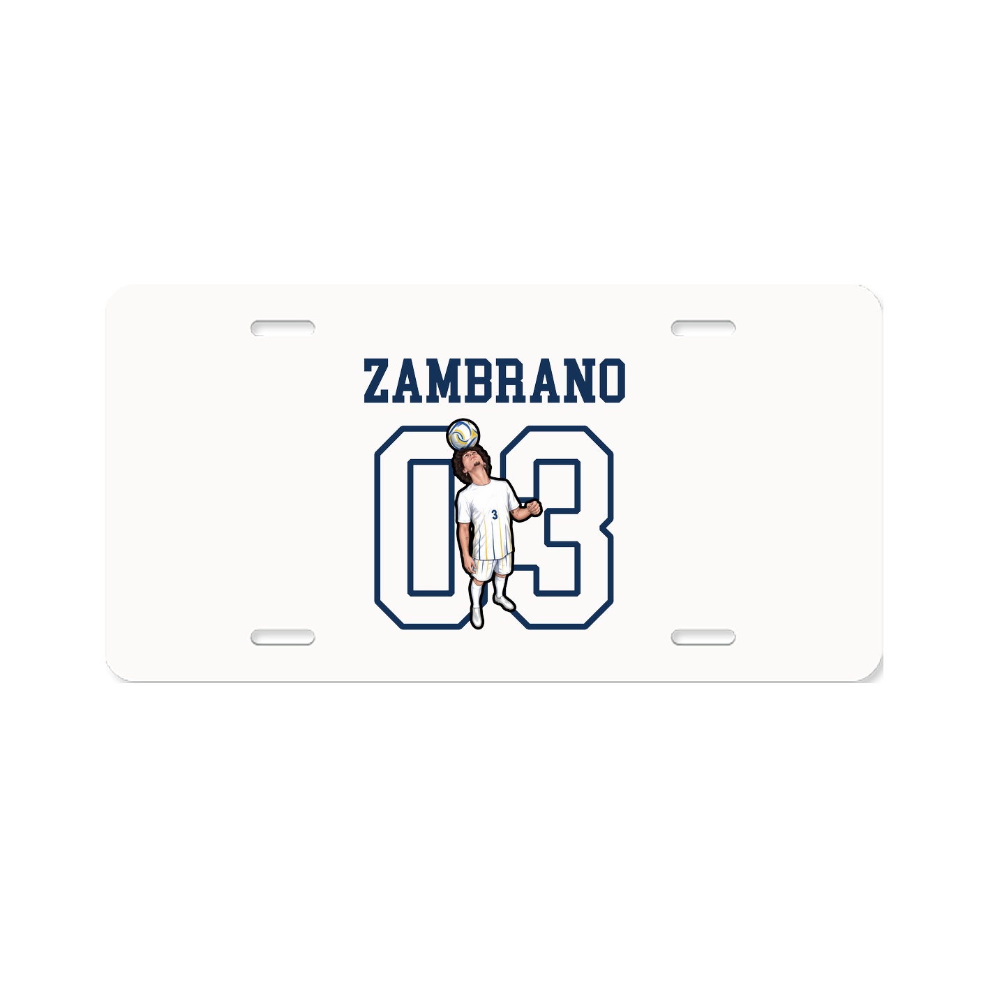 License Plate — Shirsey in Classic