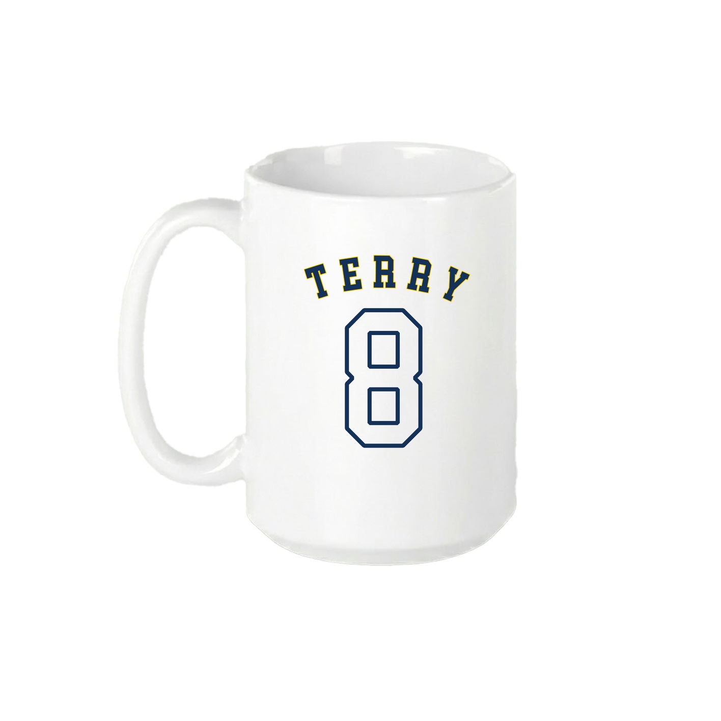 15oz Coffee Mug — Shirsey Arch in White