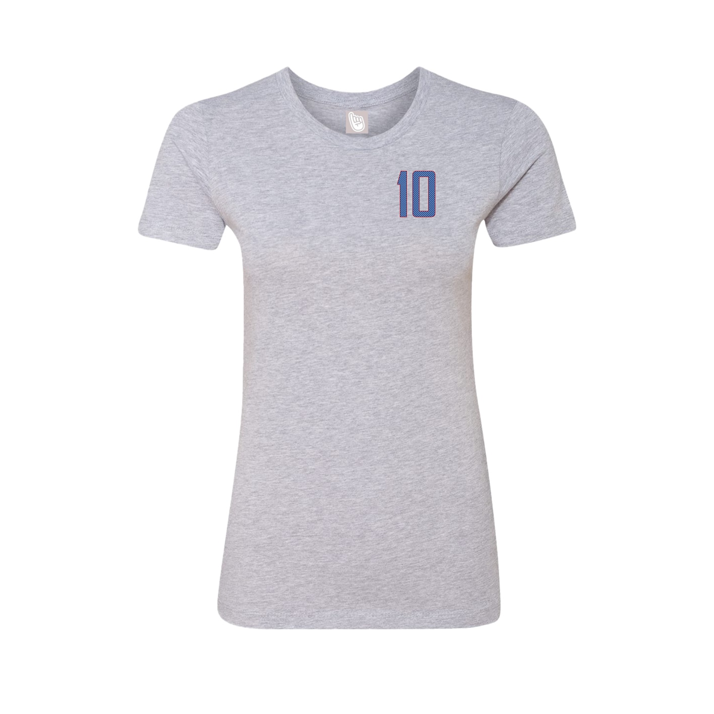 Womens Tee — Front Shirsy in Grey