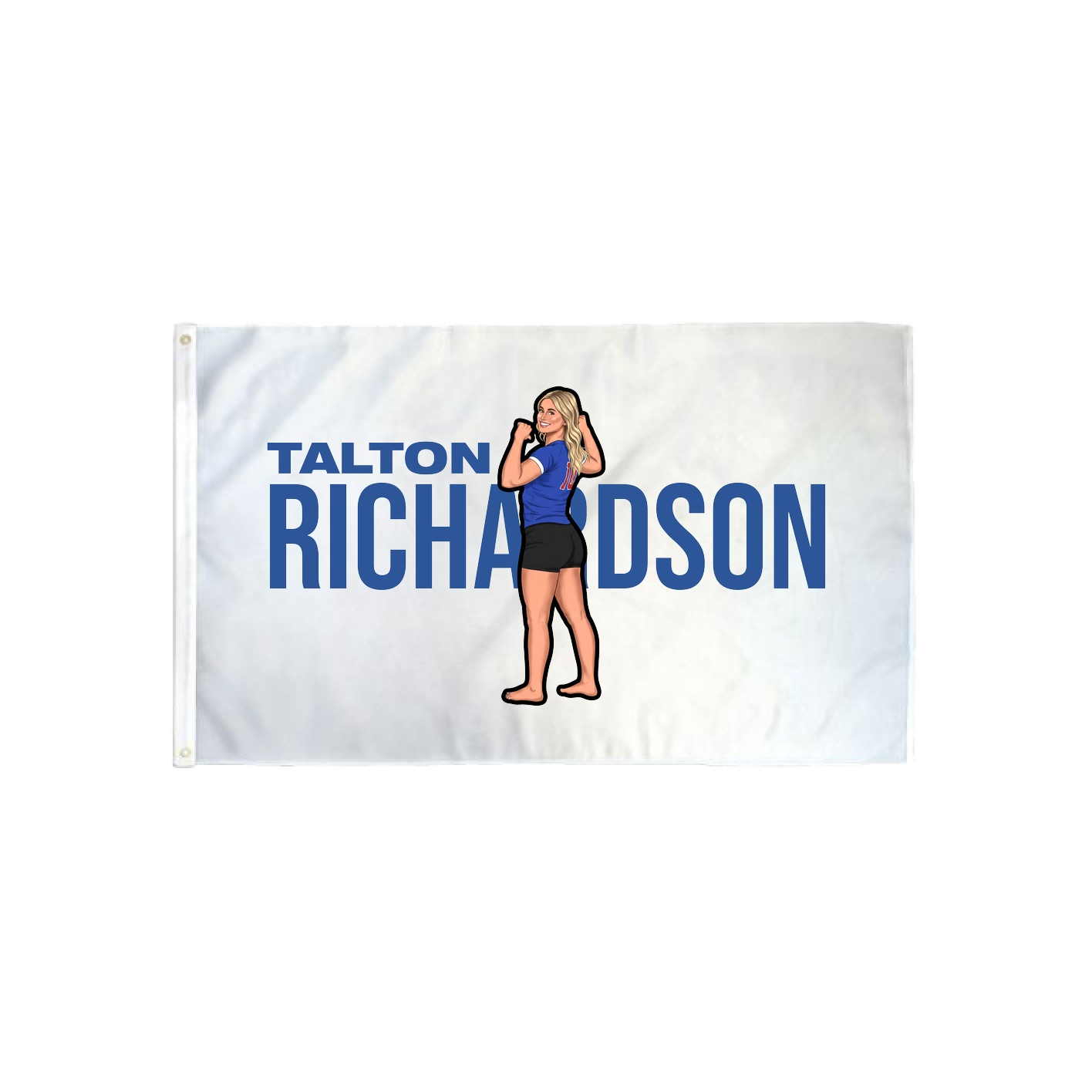 3x5 Flag — Player Name in Classic
