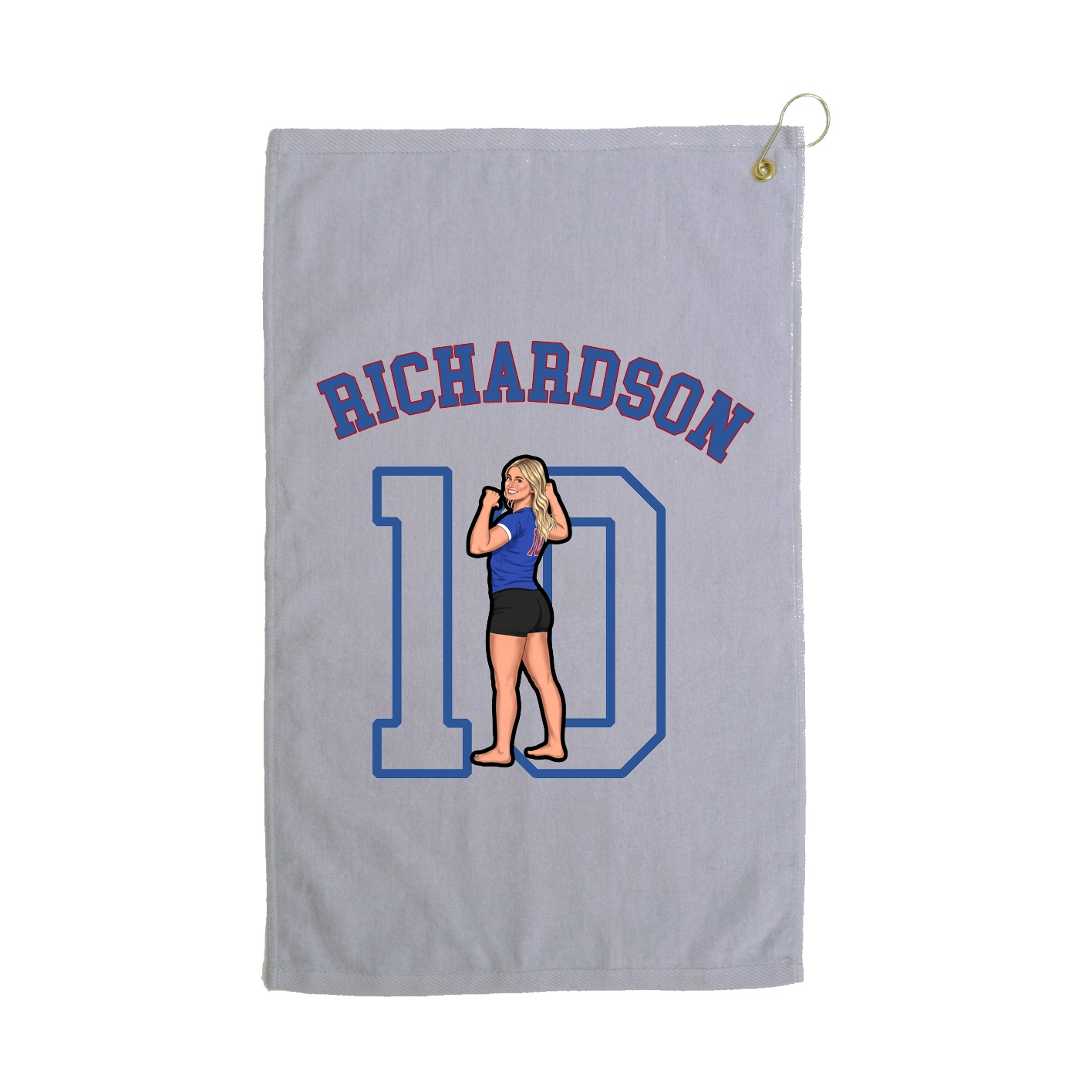 Golf Towel — Shirsey Arch in Grey