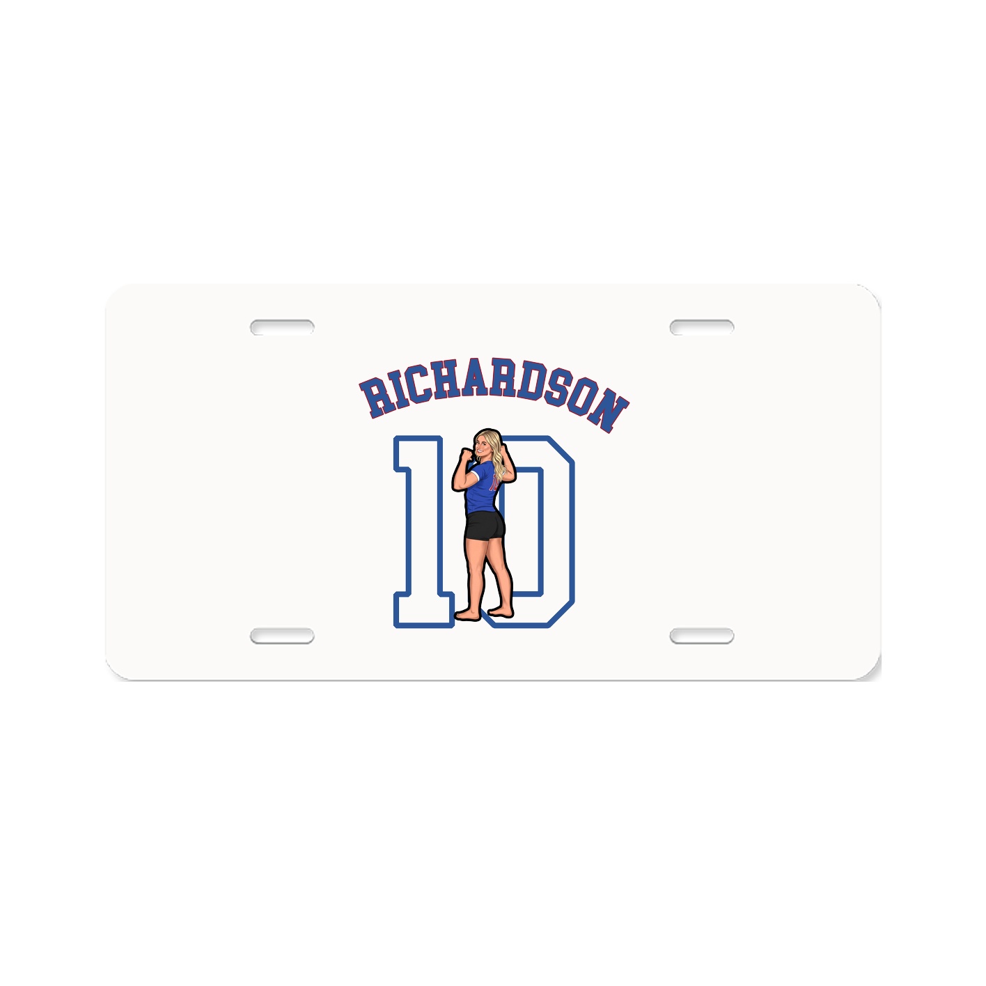 License Plate — Shirsey Arch in Classic