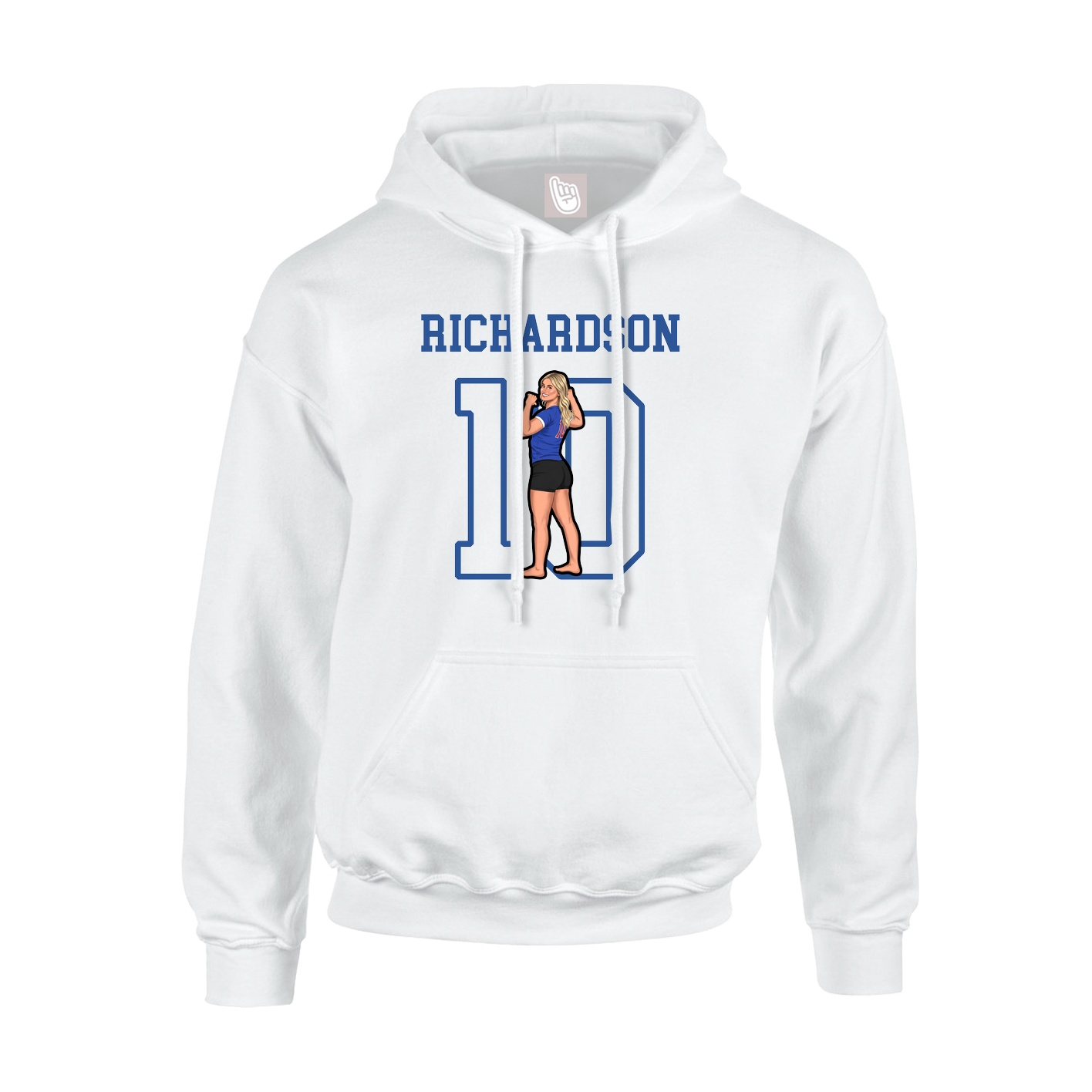 Youth Hoodie — Shirsey in White