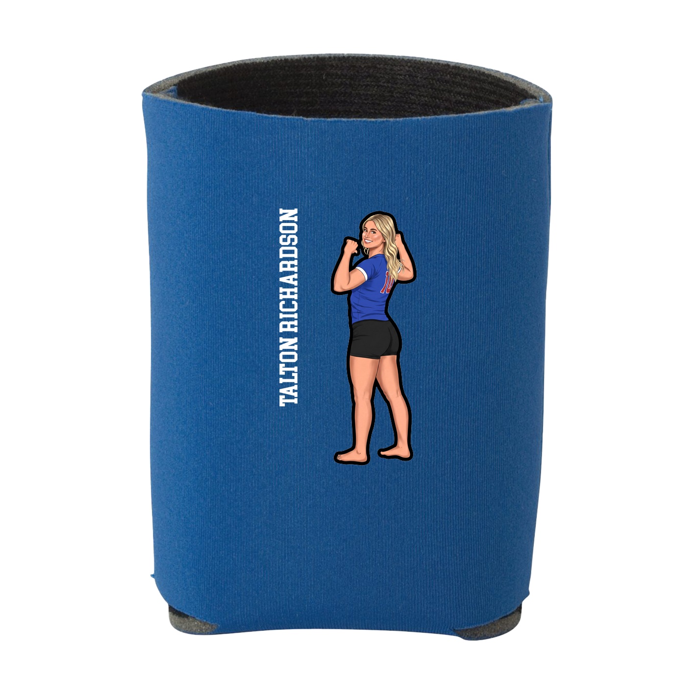 Can Holder — Name Vertical in Royal