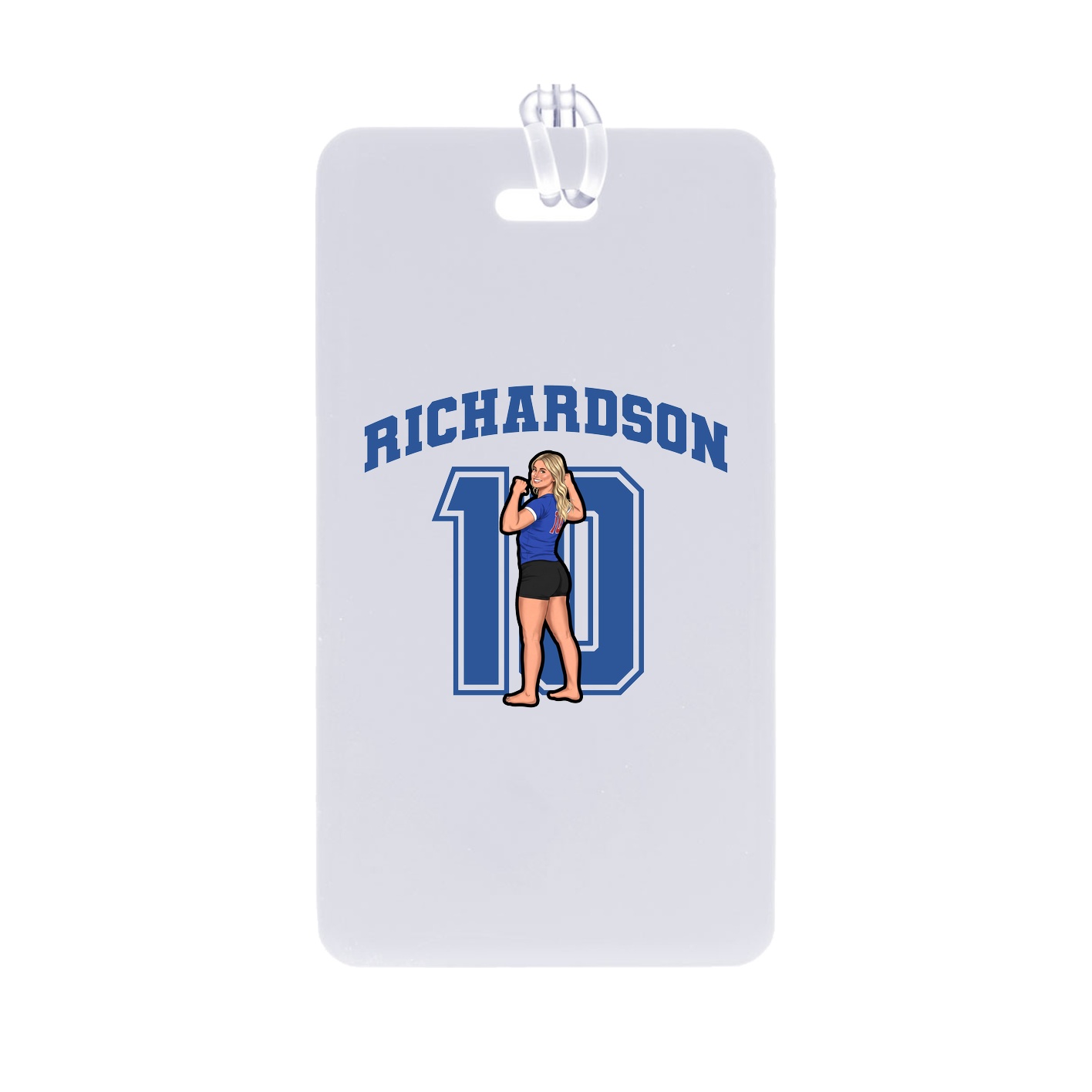 Bag Tag — Number in Classic