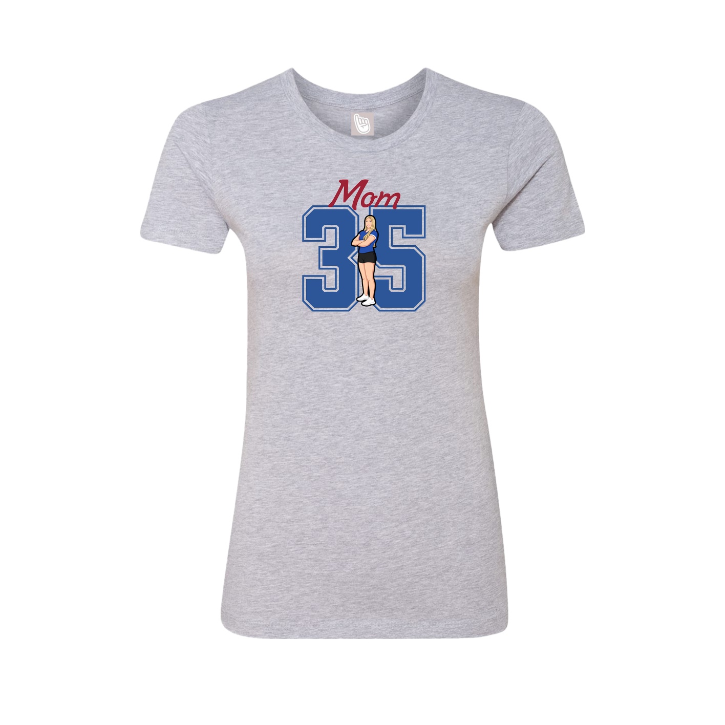 Womens Tee — Mothers Day Shirsey in Grey